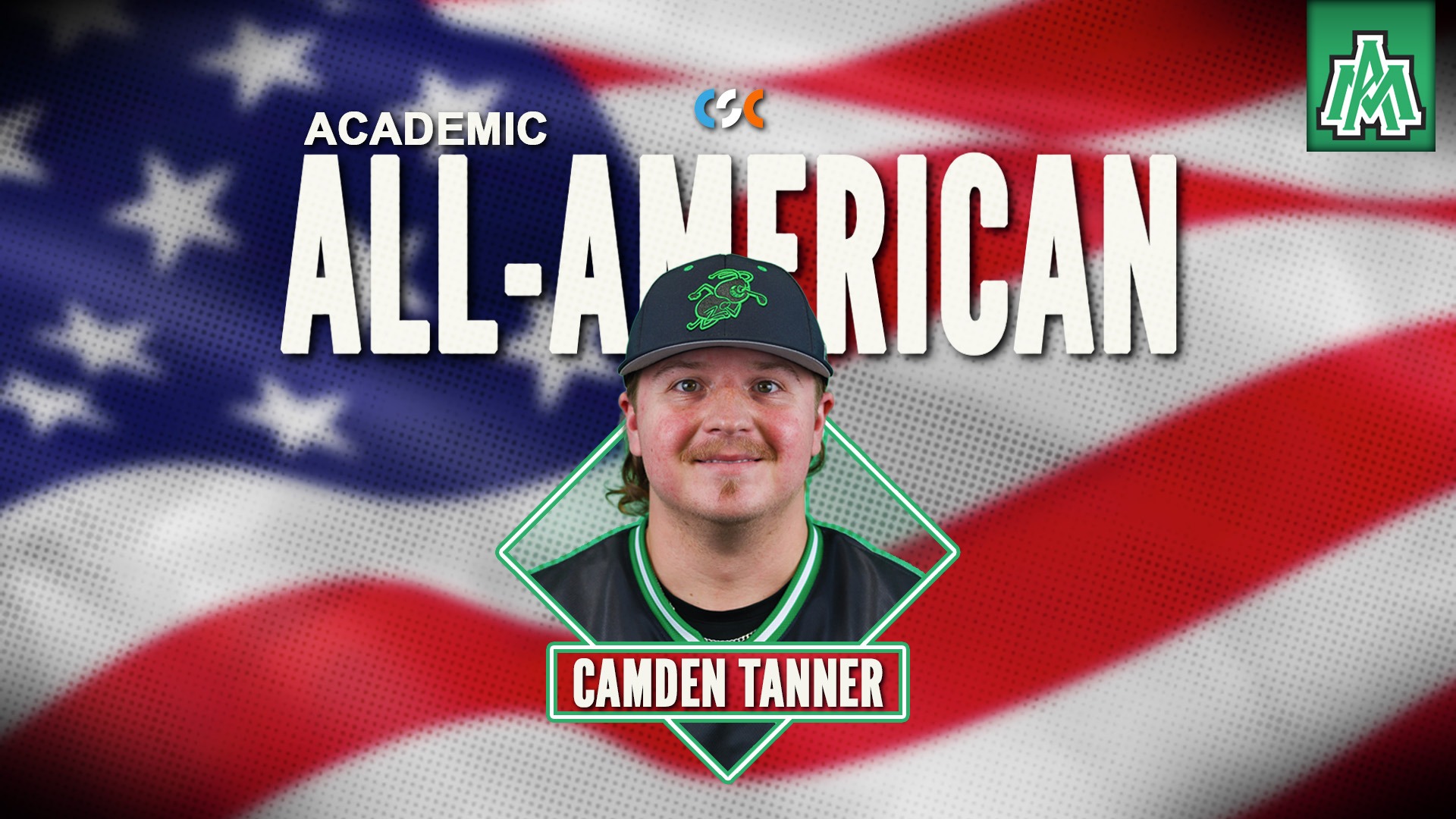 Camden Tanner Academic All-American (2026)