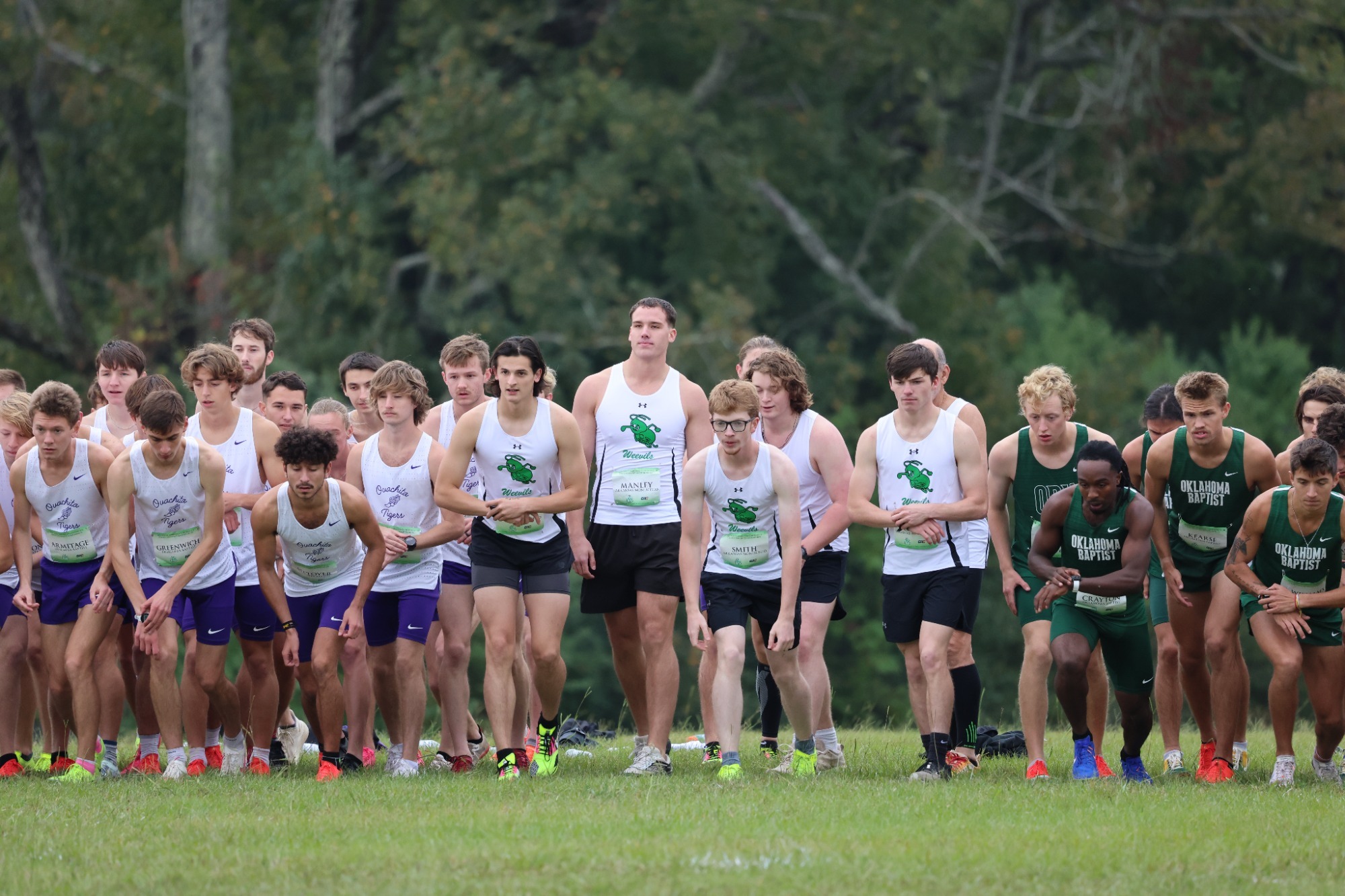 UAM Men's Cross Country Team - 2025 GAC Meet