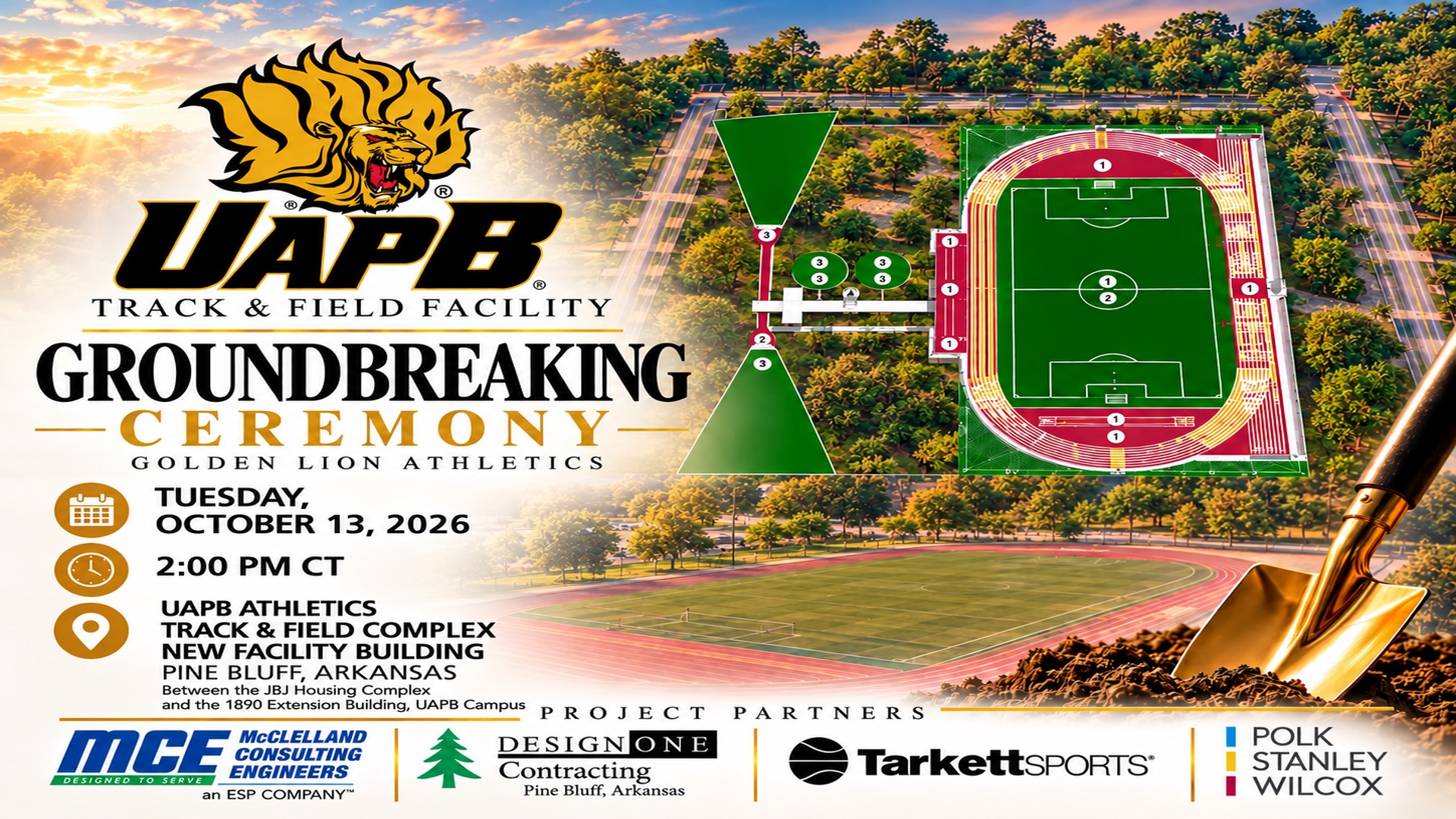 UAPB Track and Field Groundbreaking 