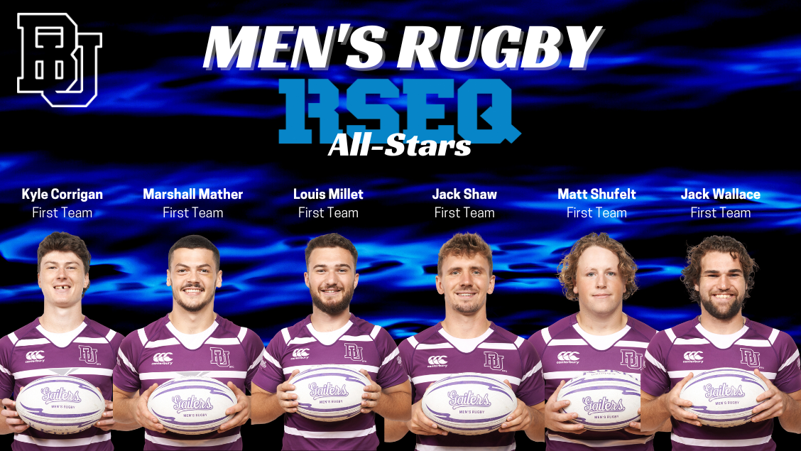 6 Gaiters announced to RSEQ FirstTeam AllStars; Clapinson named Coach of the Year