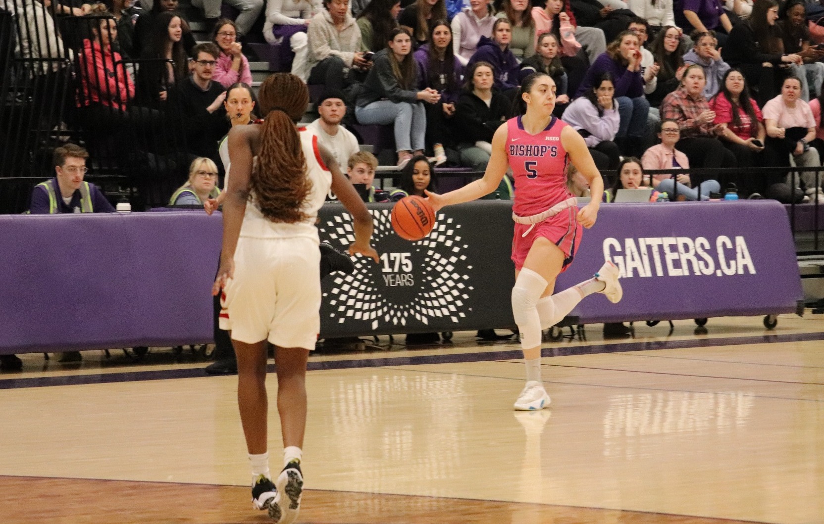 Gaiters pull away from Martlets for fourth straight win