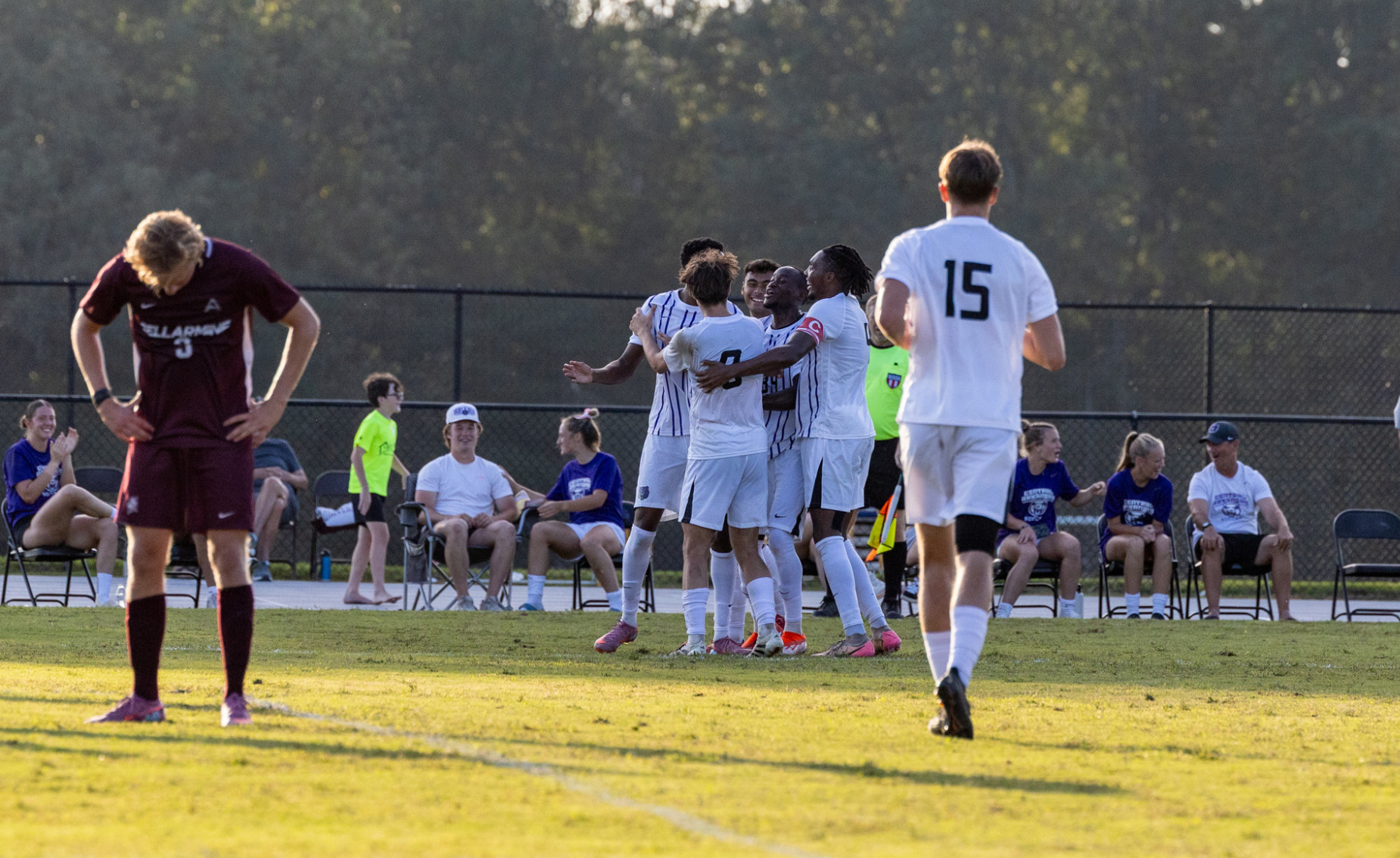 Men's Soccer Celebration