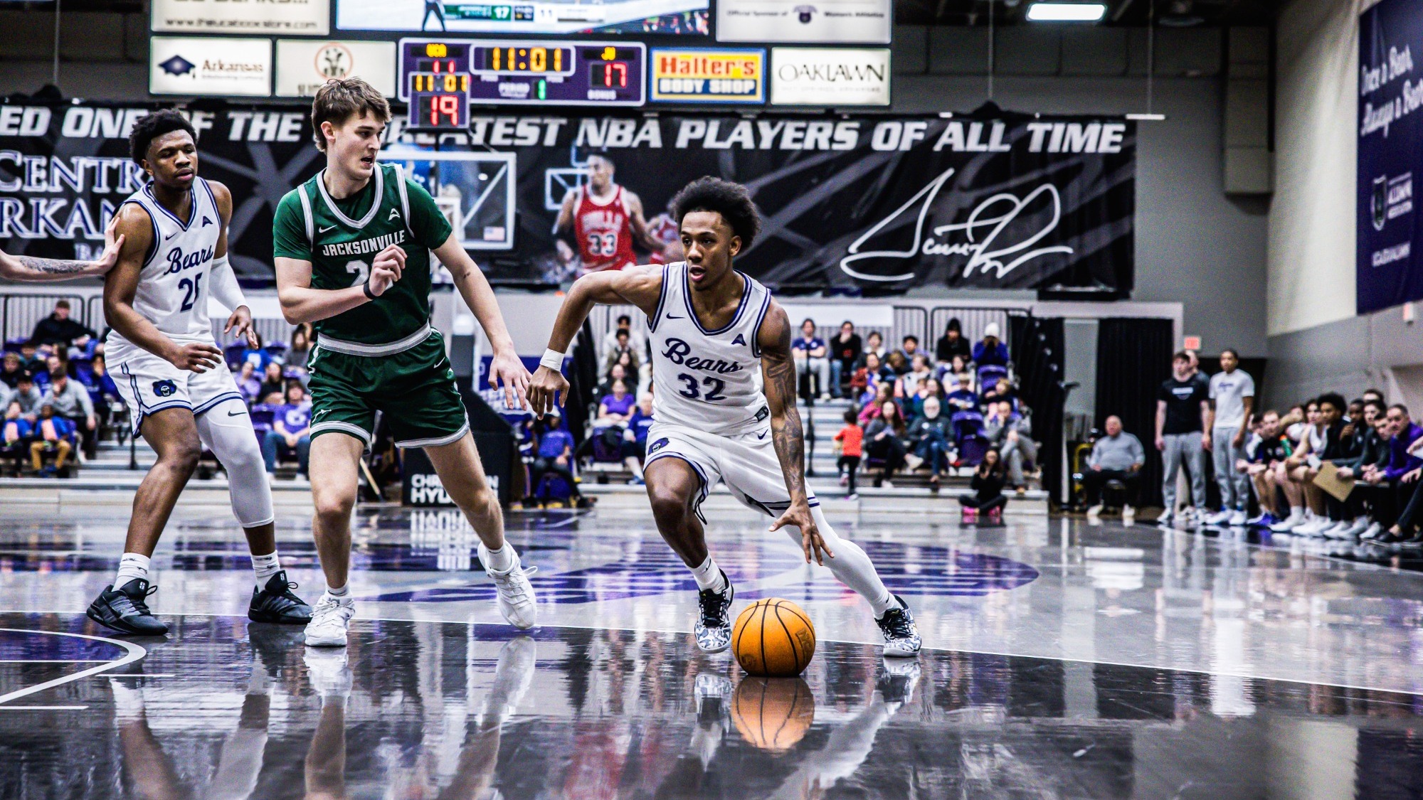 Luke Moore on the drive