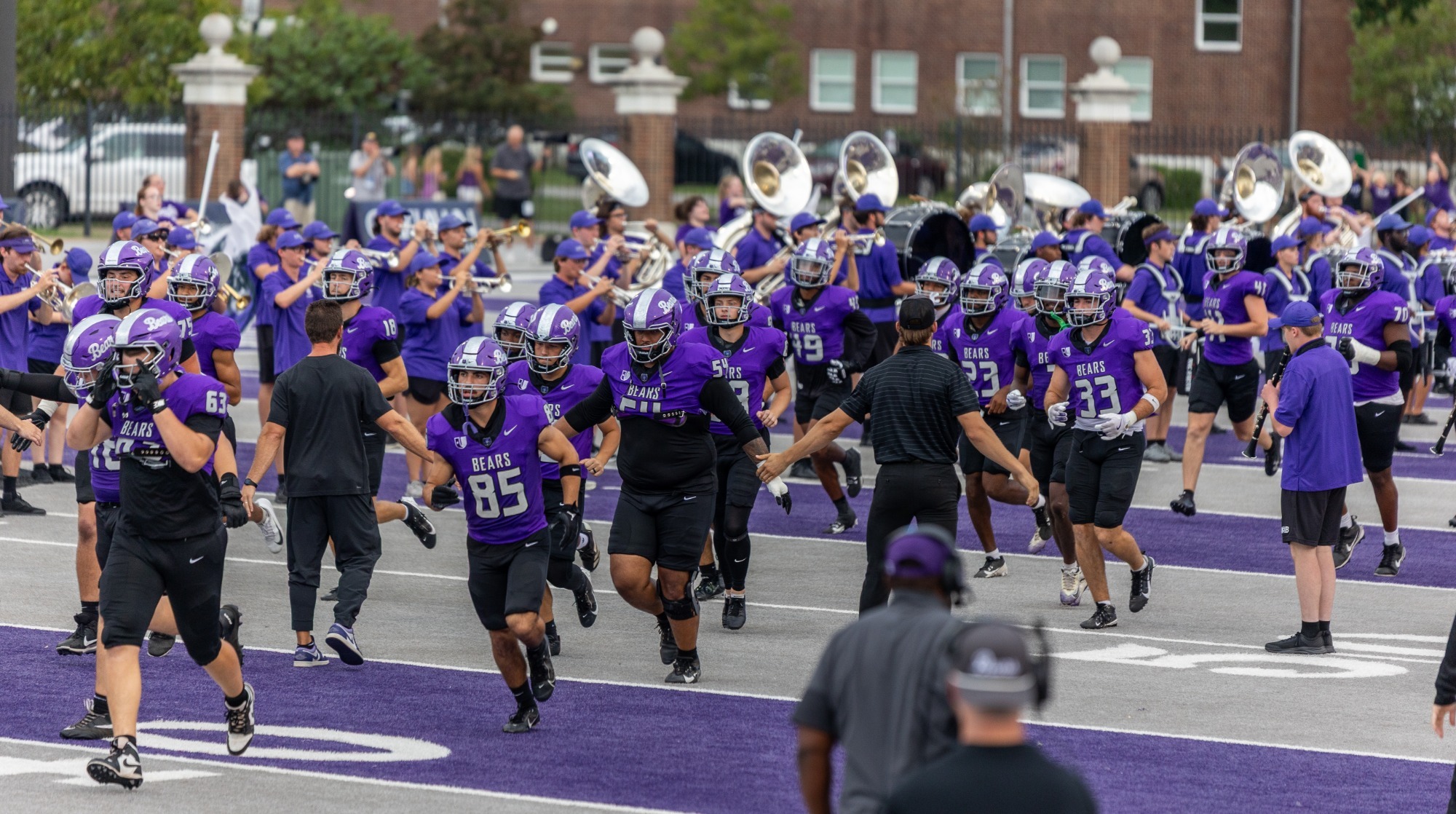 Football Team runout
