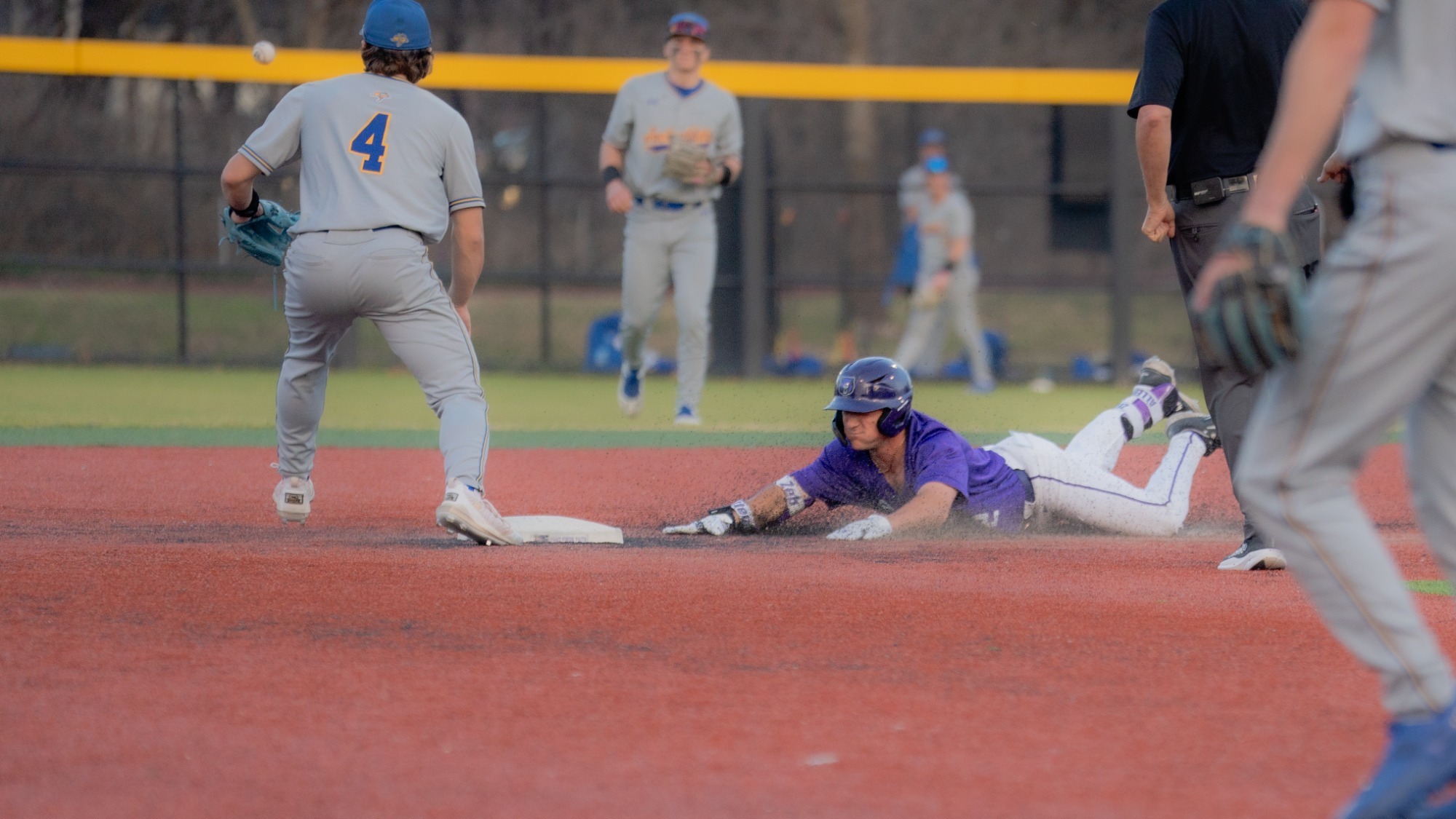 Zeb head first into 2nd