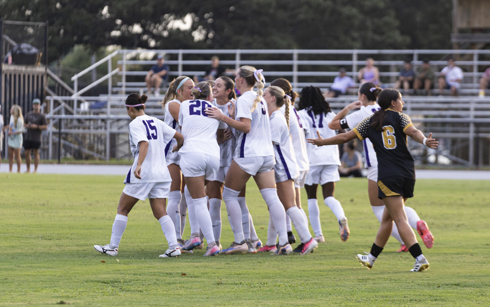 Women's Soccer Celebration