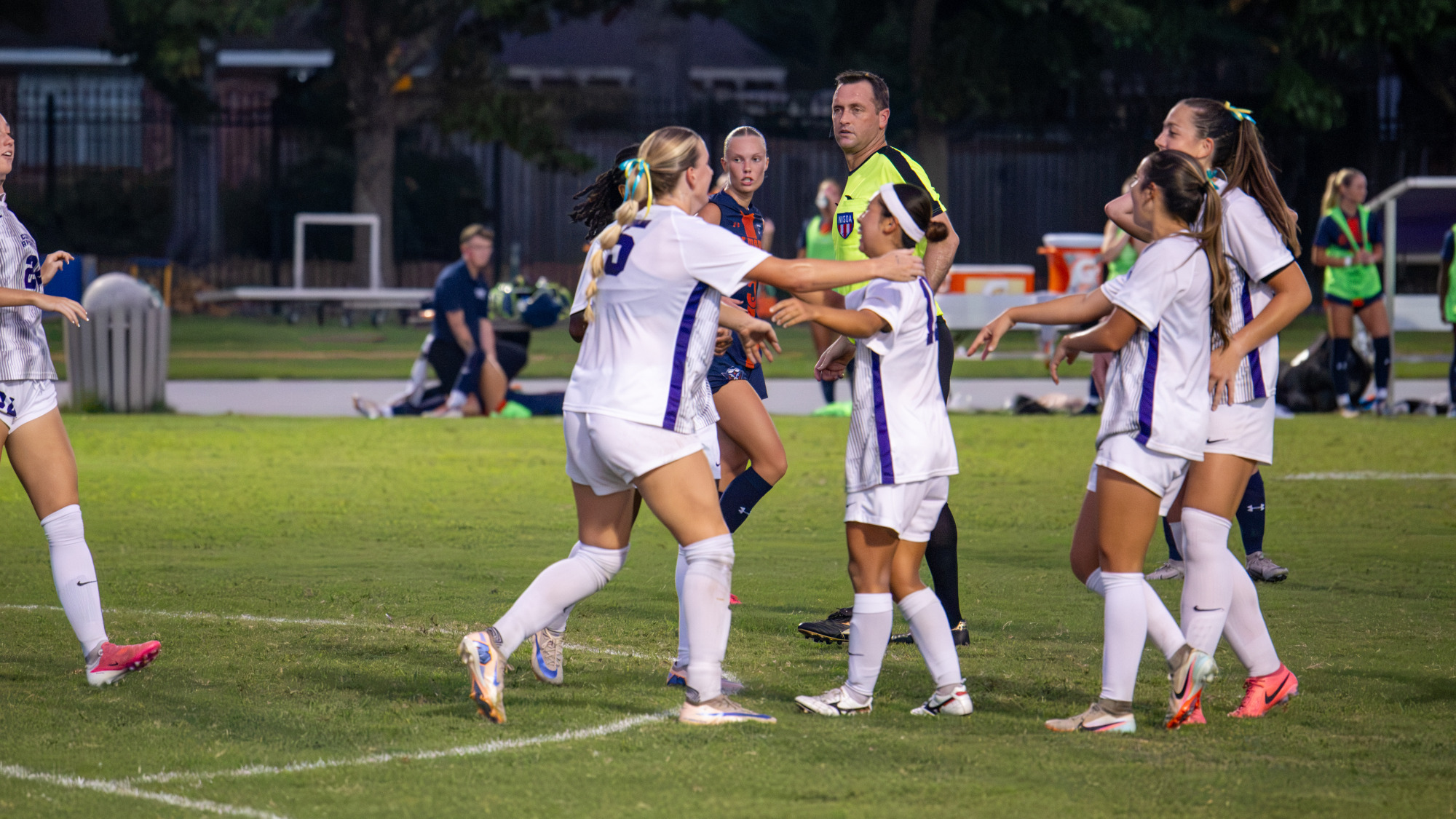Women's Soccer Celebration