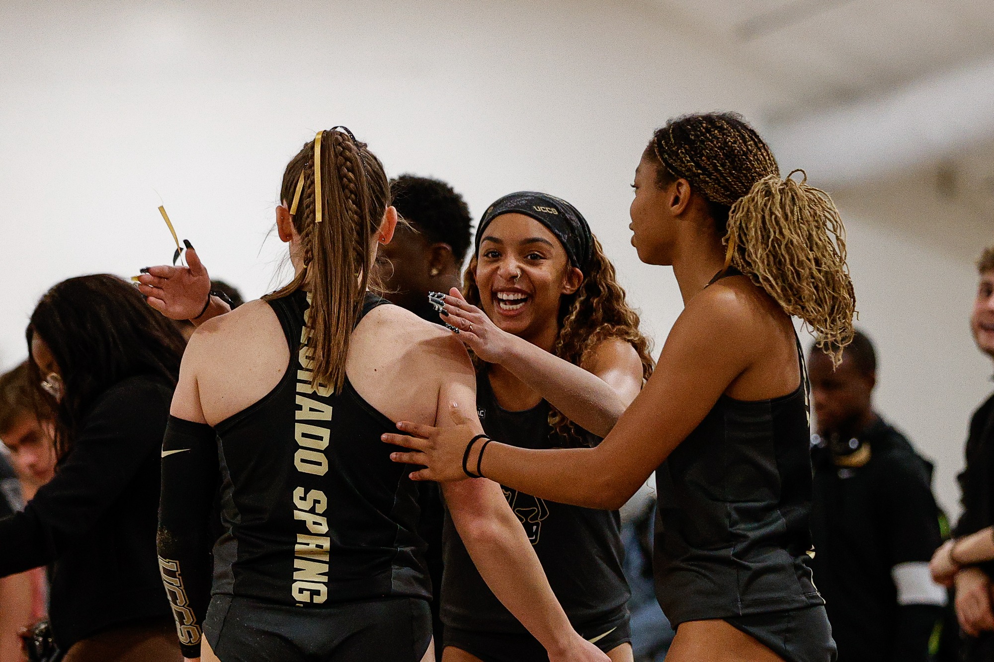 Dec 8, 2023; Colorado Springs, CO, USA; The UCCS Mountain Lions hosted Colorado Running Company Pre-Holiday Invite & Multi Track and Field event at Mountain Lion Fieldhouse. Credit: Isaiah J. Downing