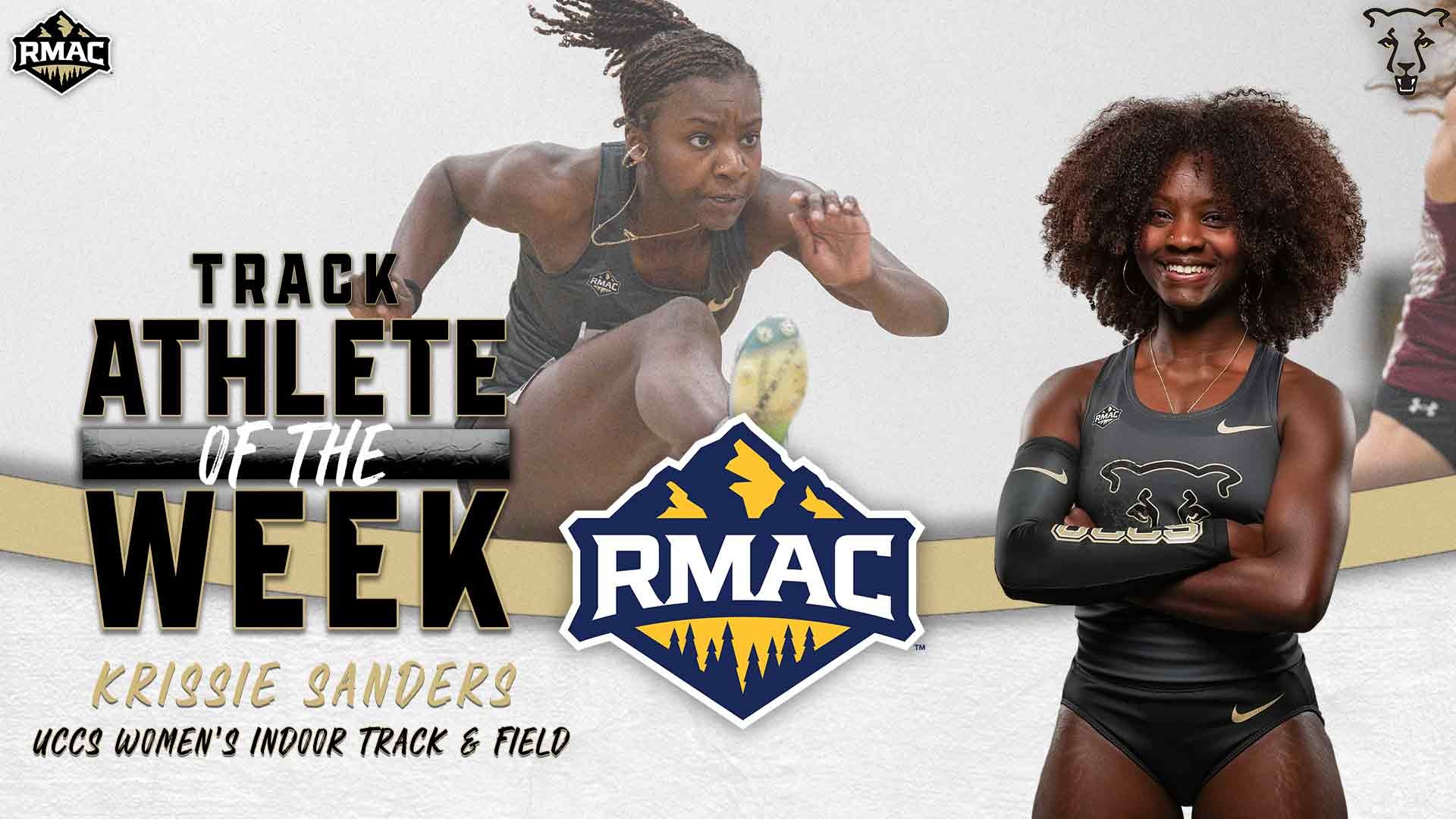 Krissie Sanders Track AOTW 2.11.26