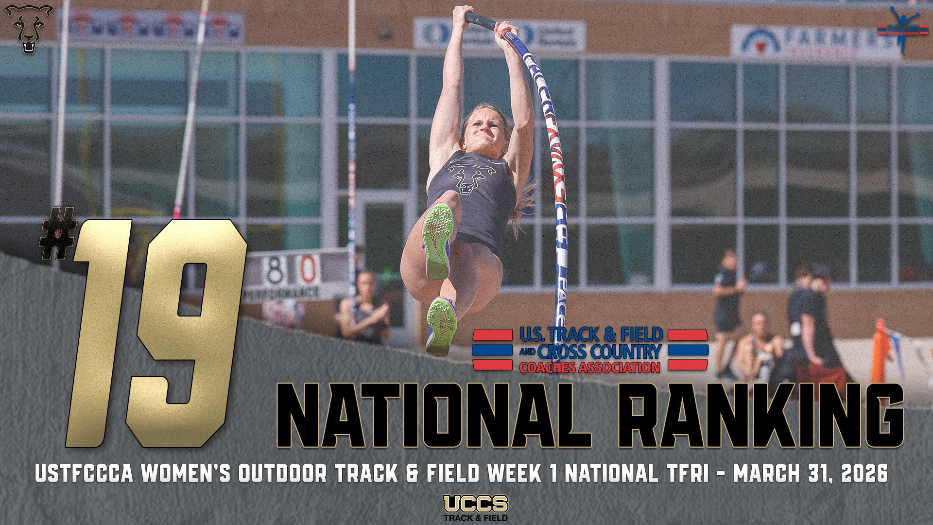 Brooke Peterson - No. 19 Women's T&F Ranking in Week 1 of the National Poll 