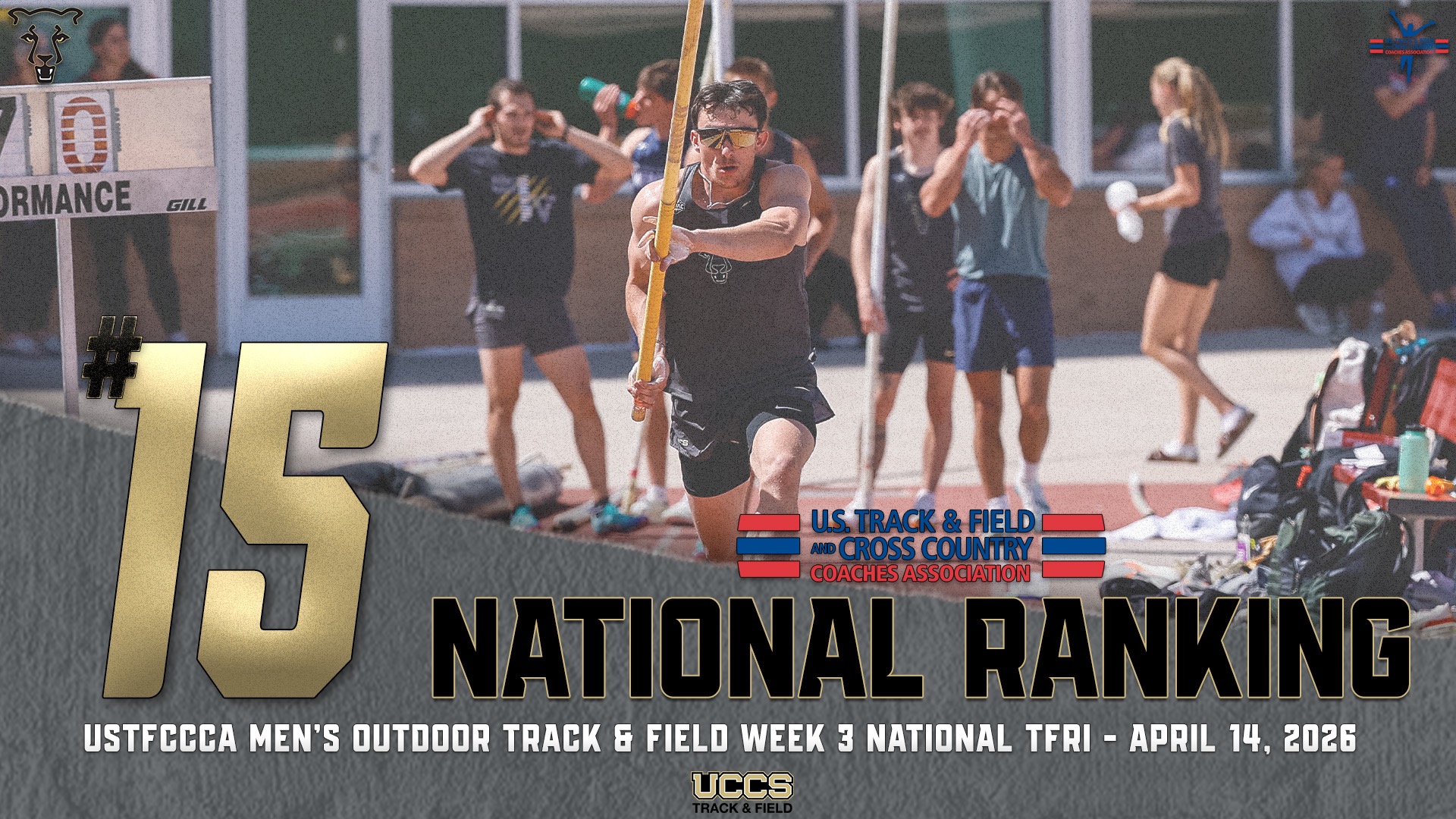 Week 3 No. 15 TF Men's National Ranking 