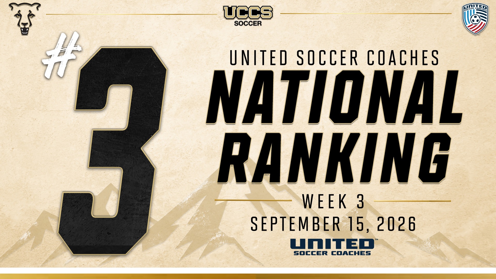 MSOC Week 3 United Soccer Coaches National Rankings 