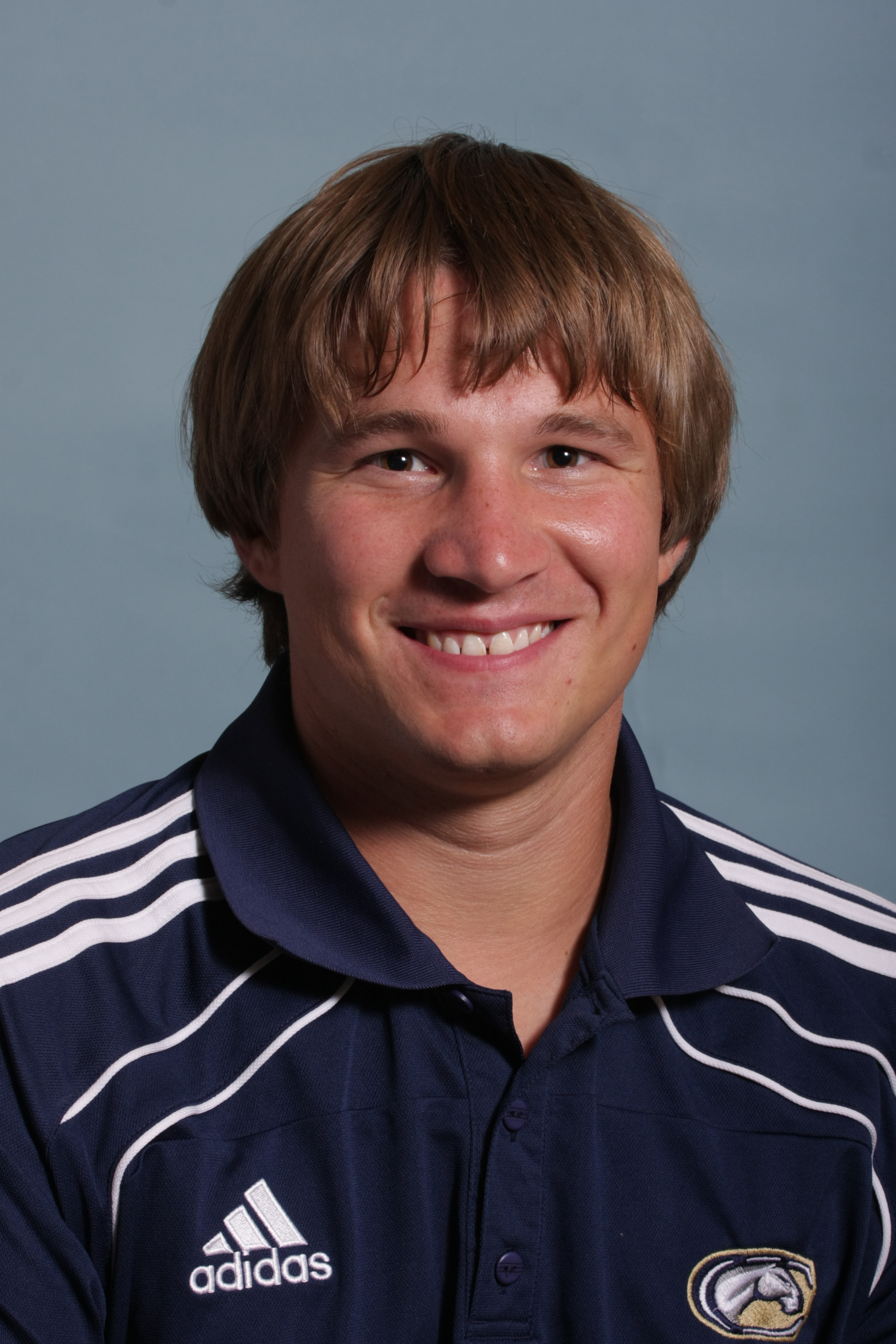 Assistant coach Austin Pile 2010 head sho