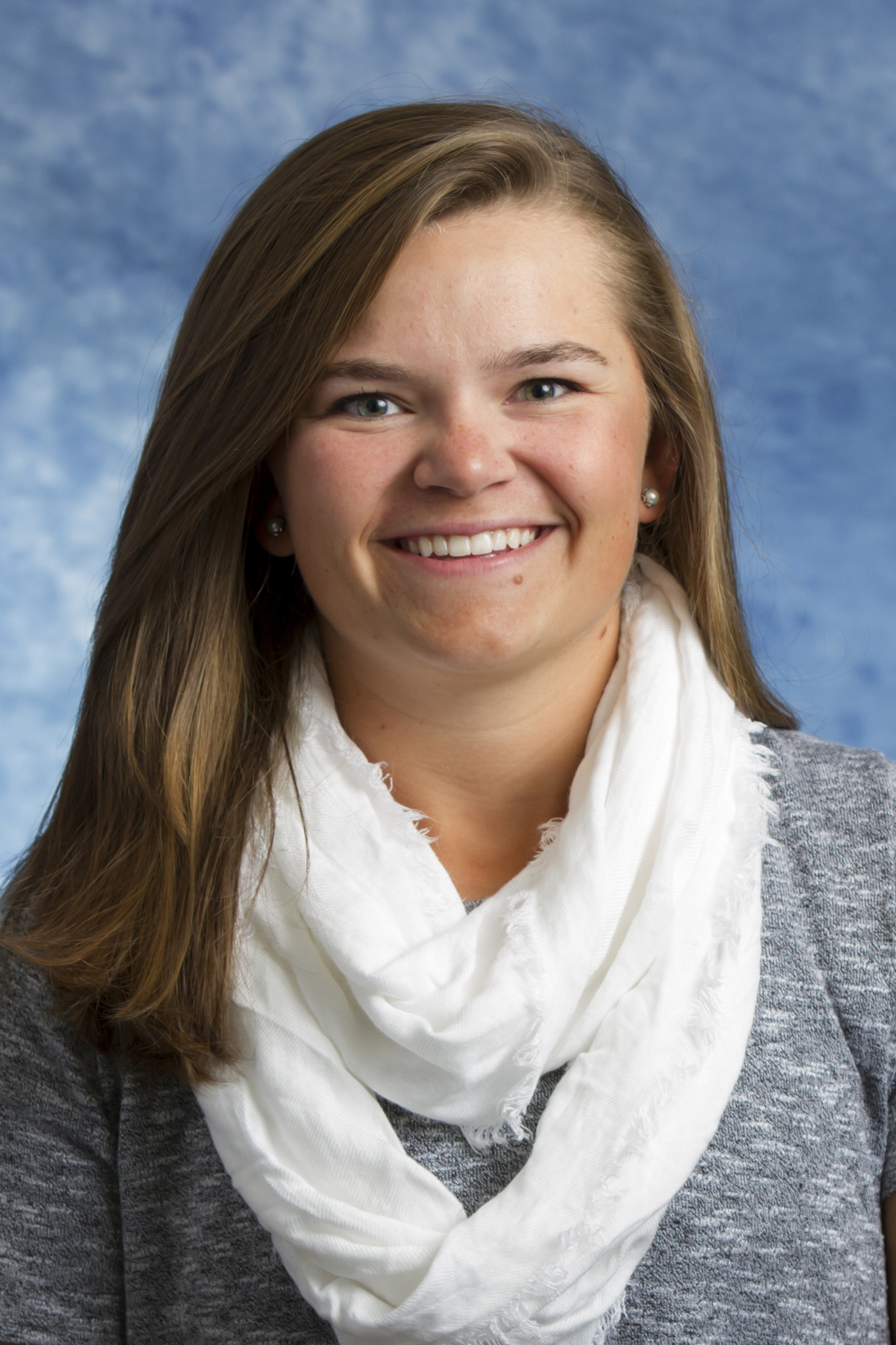 Assistant coach Emi Smith 2017 lacrosse head shot. Photo by Mark Honbo