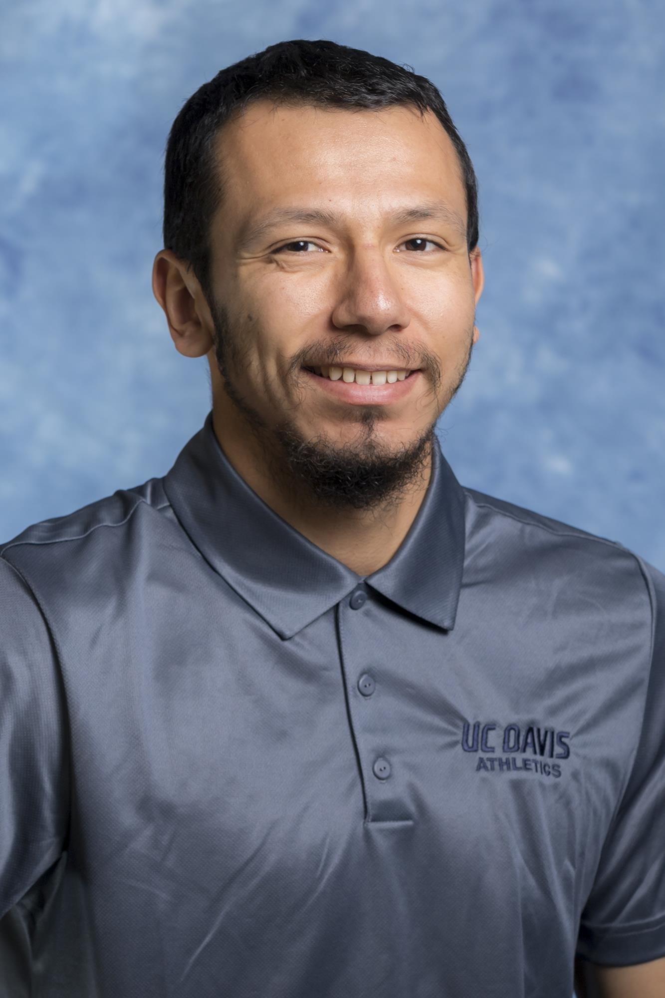 Equipment intern Walter Valverde 2019-20 departmen portrait
