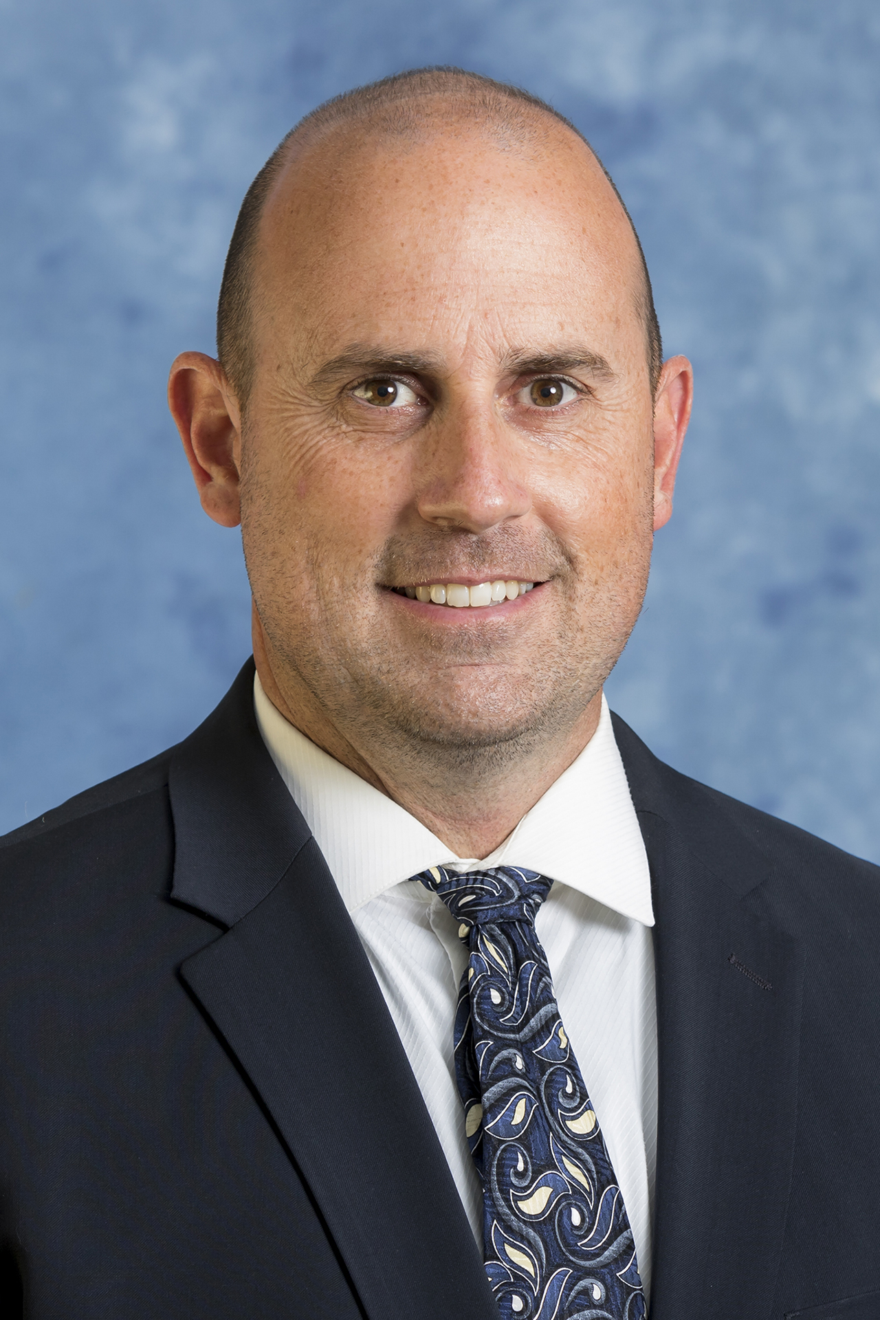 Associate athletic trainer Matt Davey 2020-21 department portrait