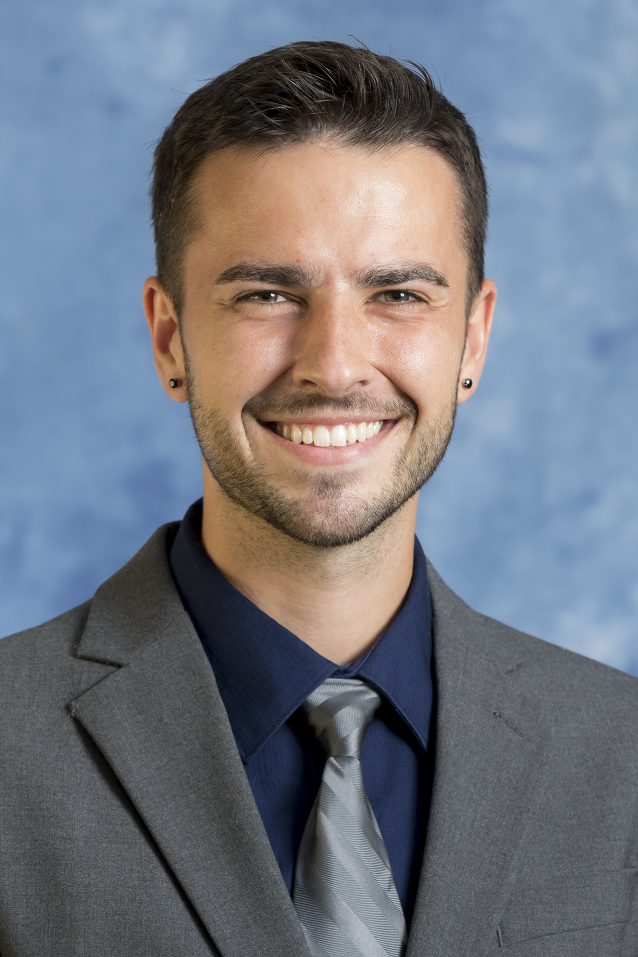 Athletic training fellow Caleb Thill 2020-21 department portrait