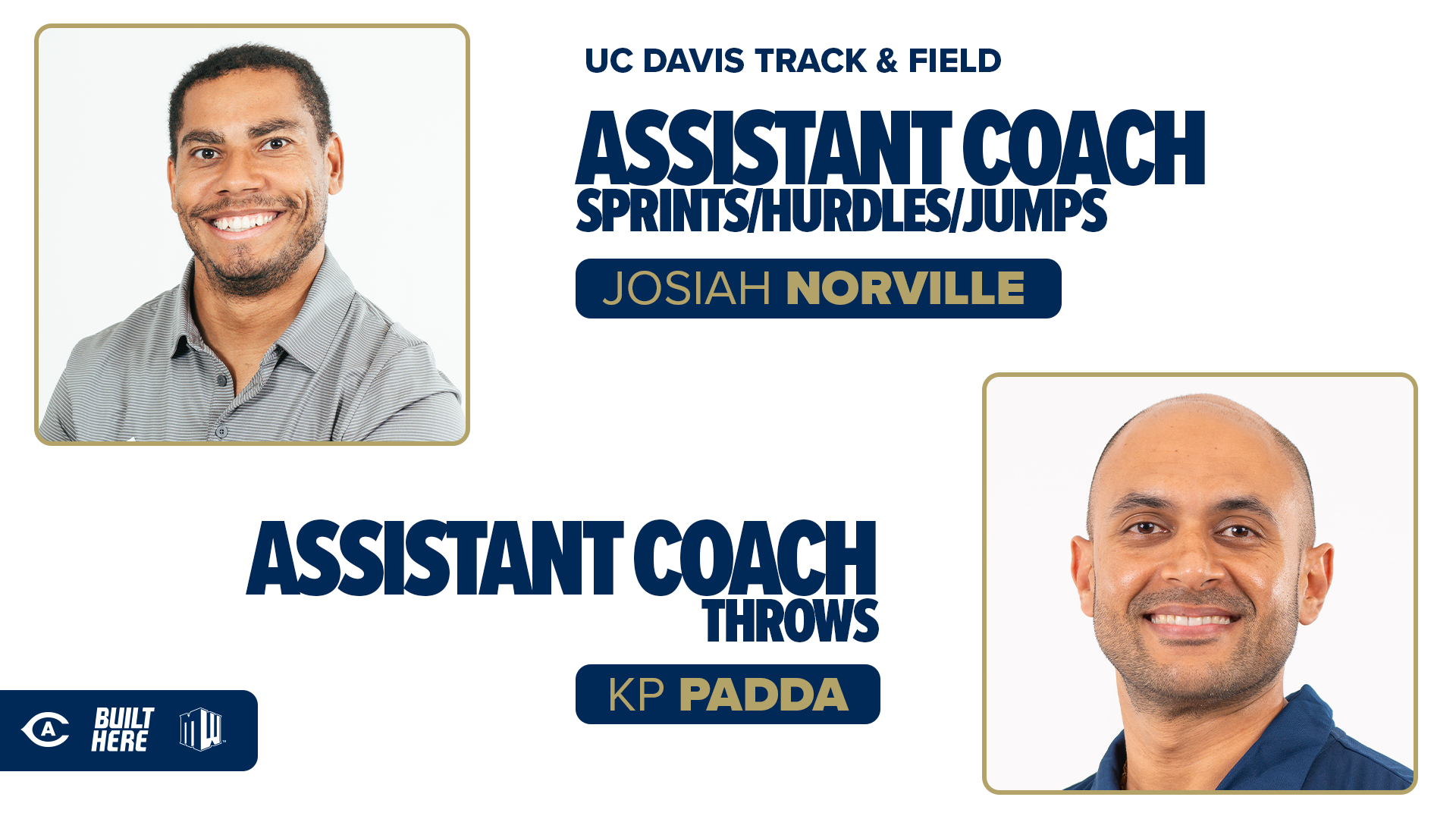 2026-27 T&F Welcome - Norville & Padda