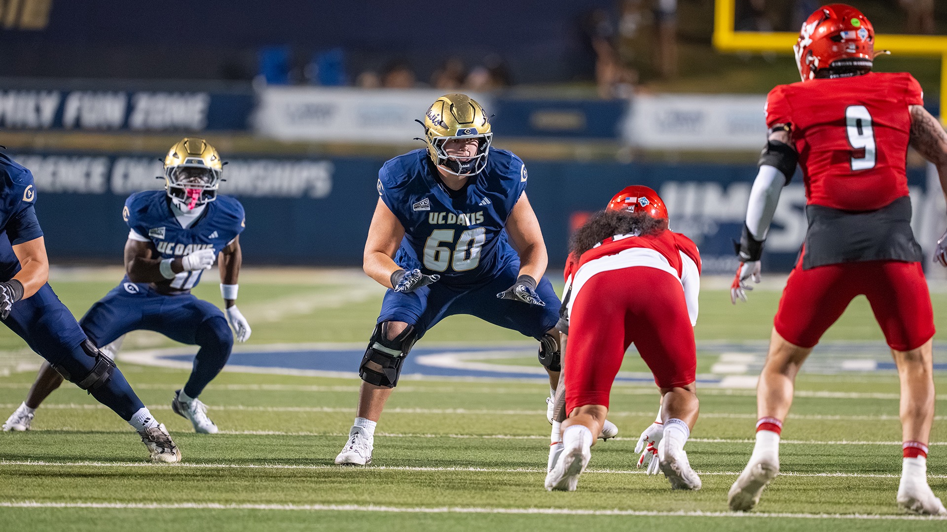 AJ Hasson Blocking vs. Eastern Washington October 2026