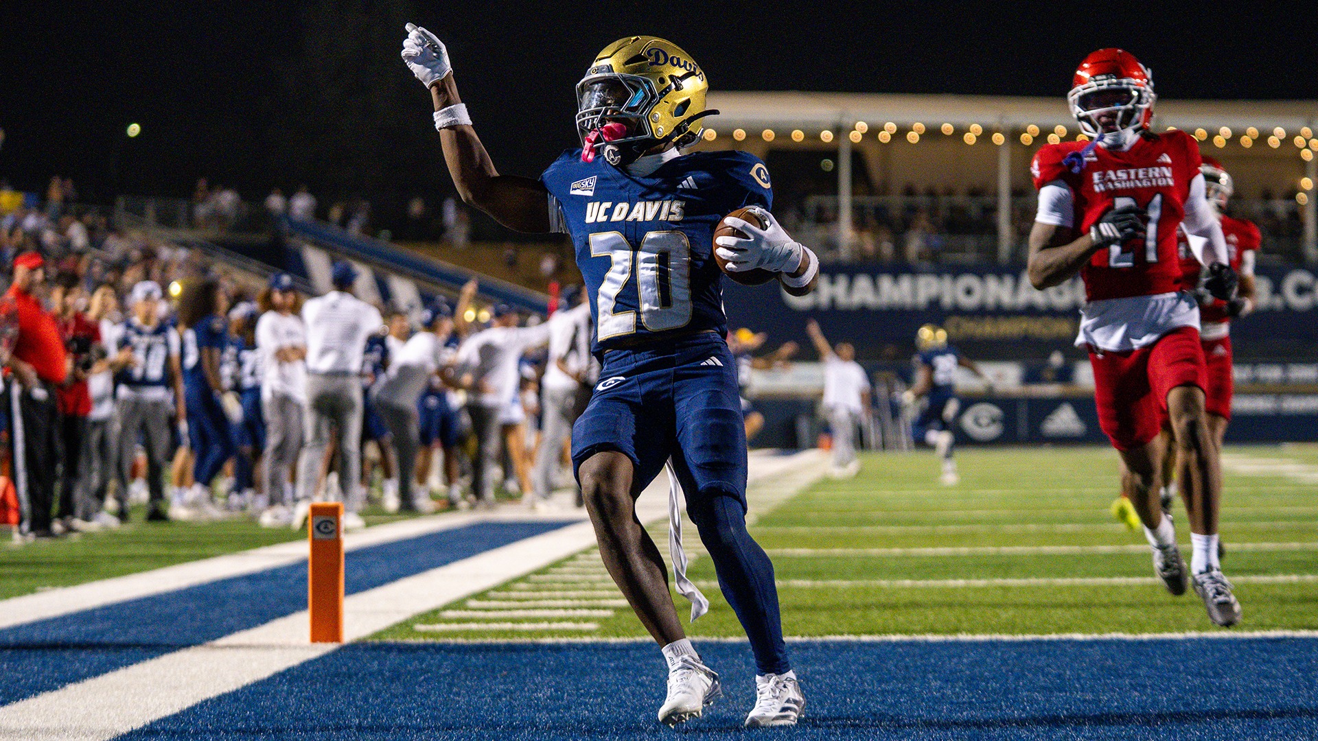 FB Jordan Fisher Touchdown vs. Eastern Washington October 2026 Updated