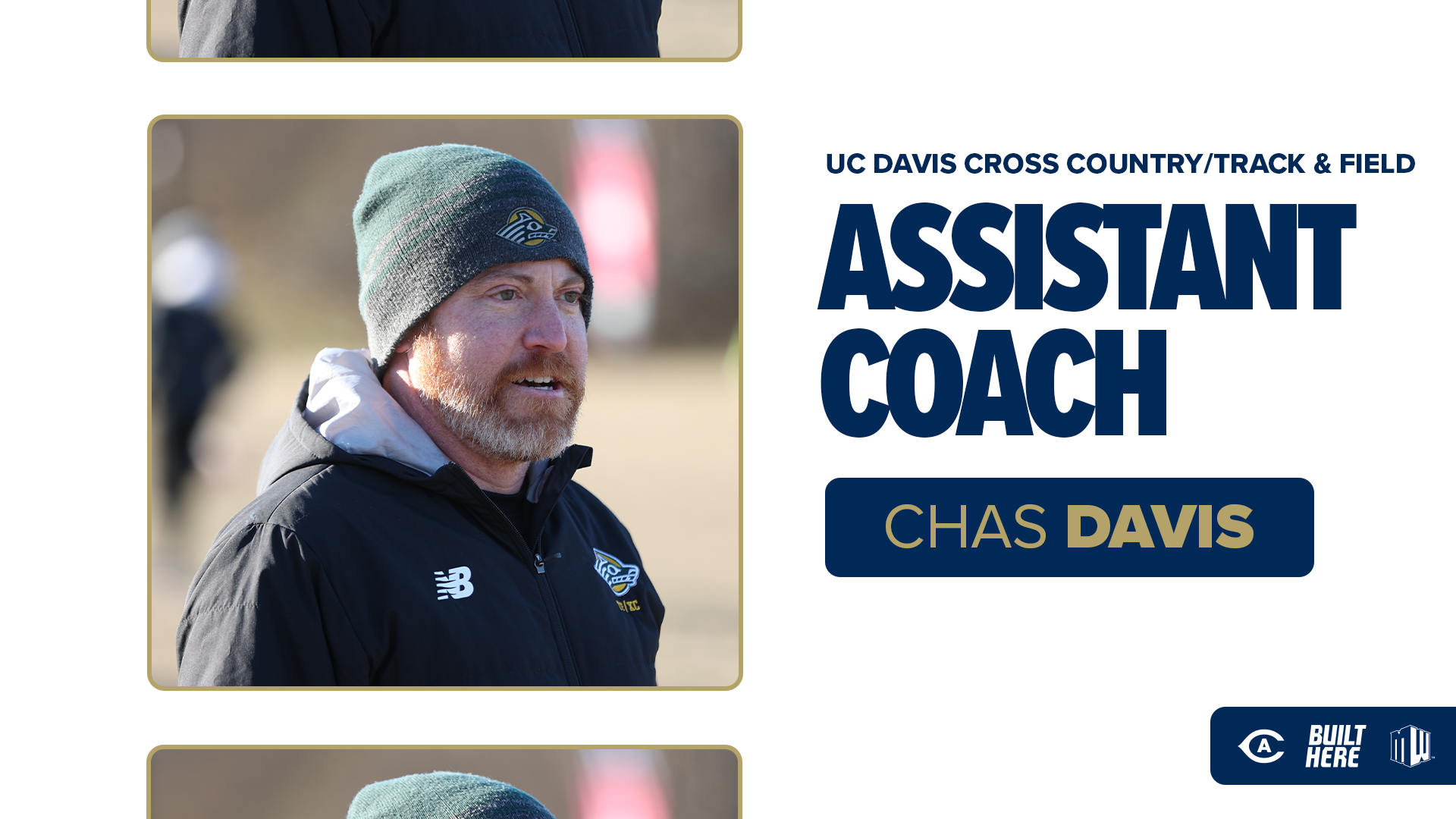 XC/T&F - Welcome Chas Davis 2026