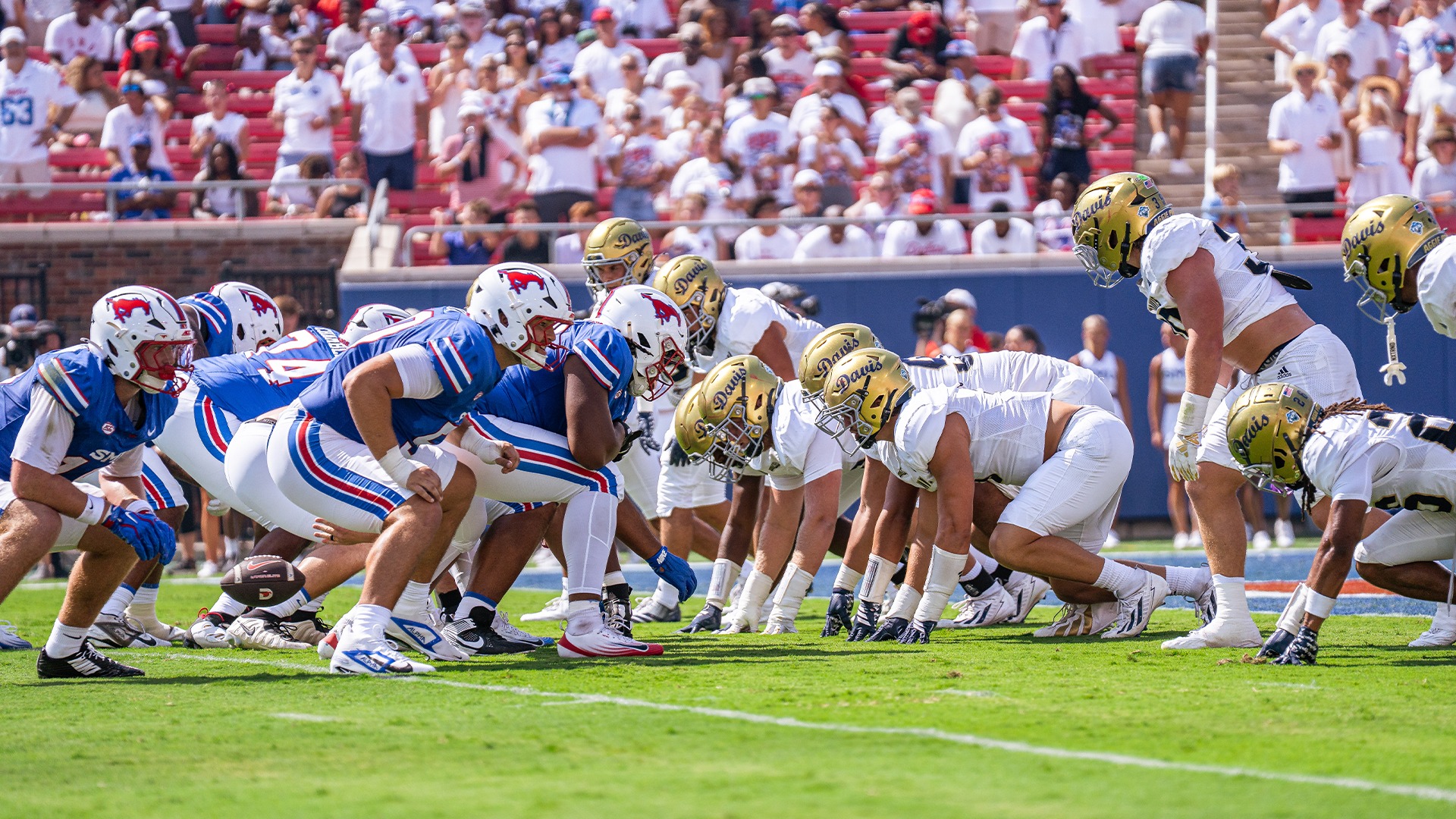 FB Line of Scrimmage at SMU September 2026 Updated