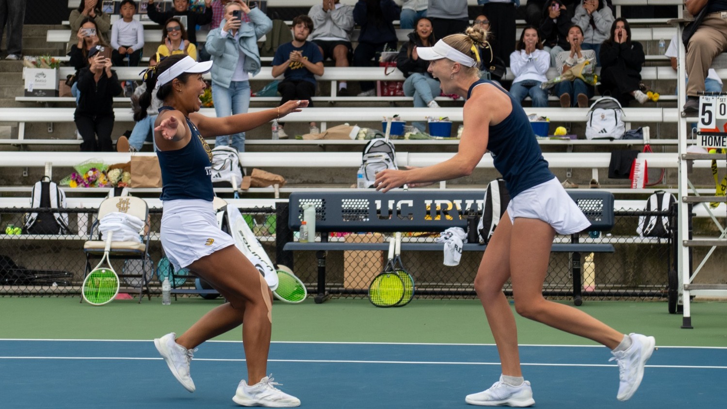 Lyna and AP celebrate!