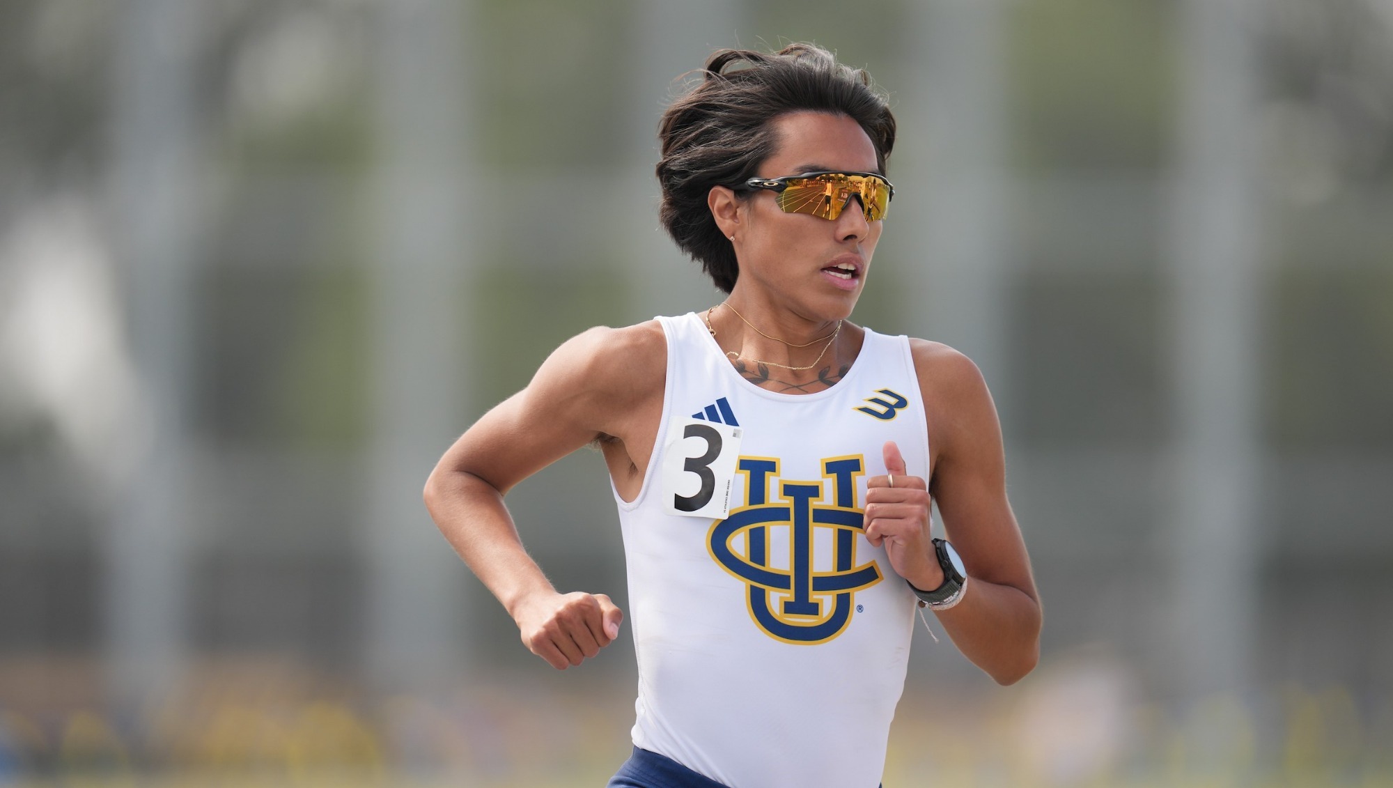 Distance runner Juan Chantaca