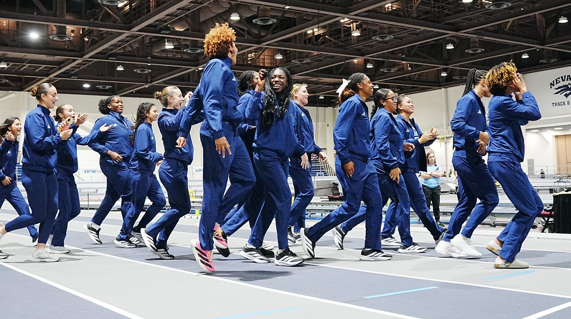 UCI women's indoor track and field team
