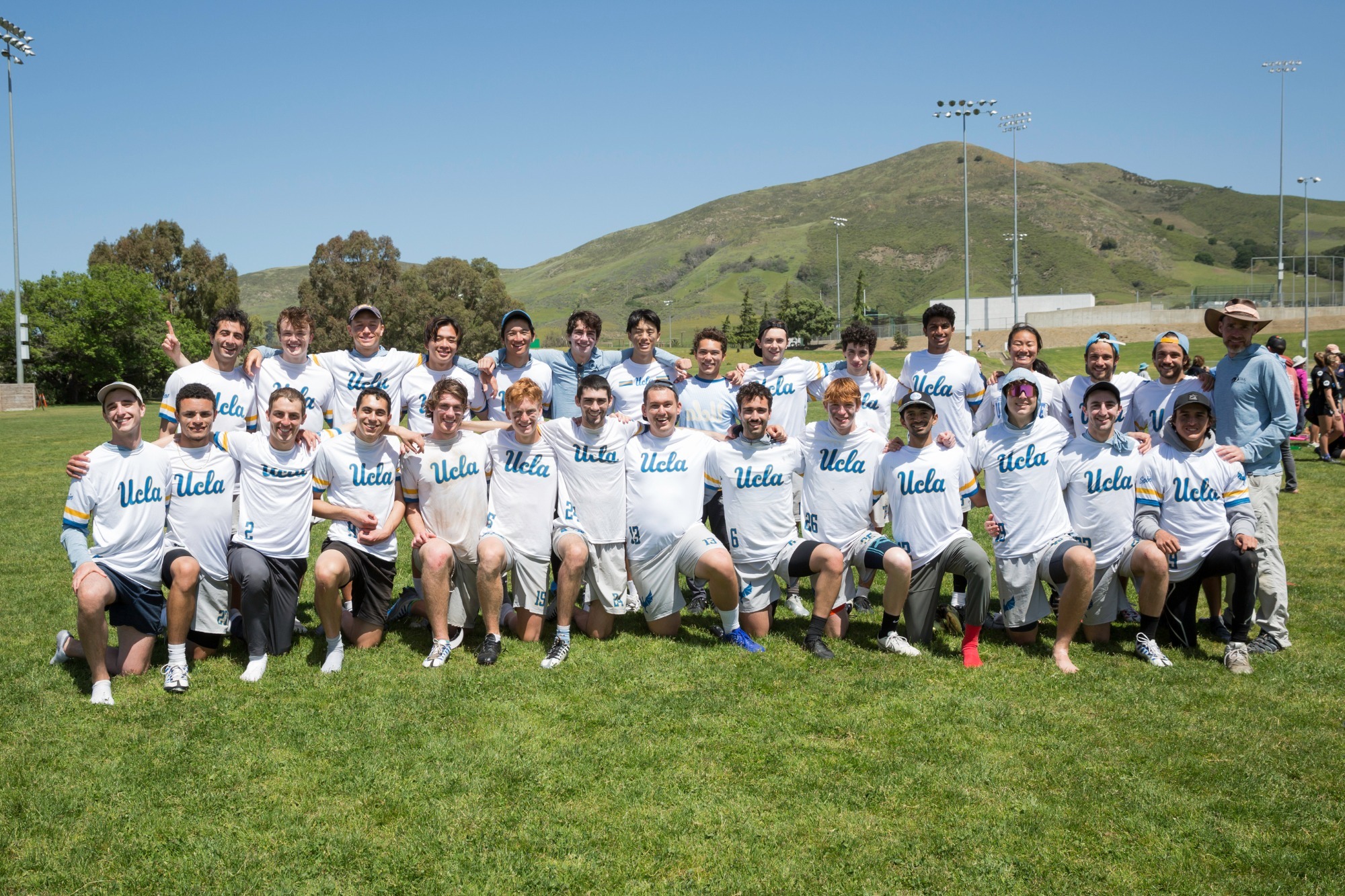UCLA Men's Ultimate Frisbee 22-23 Team Photo