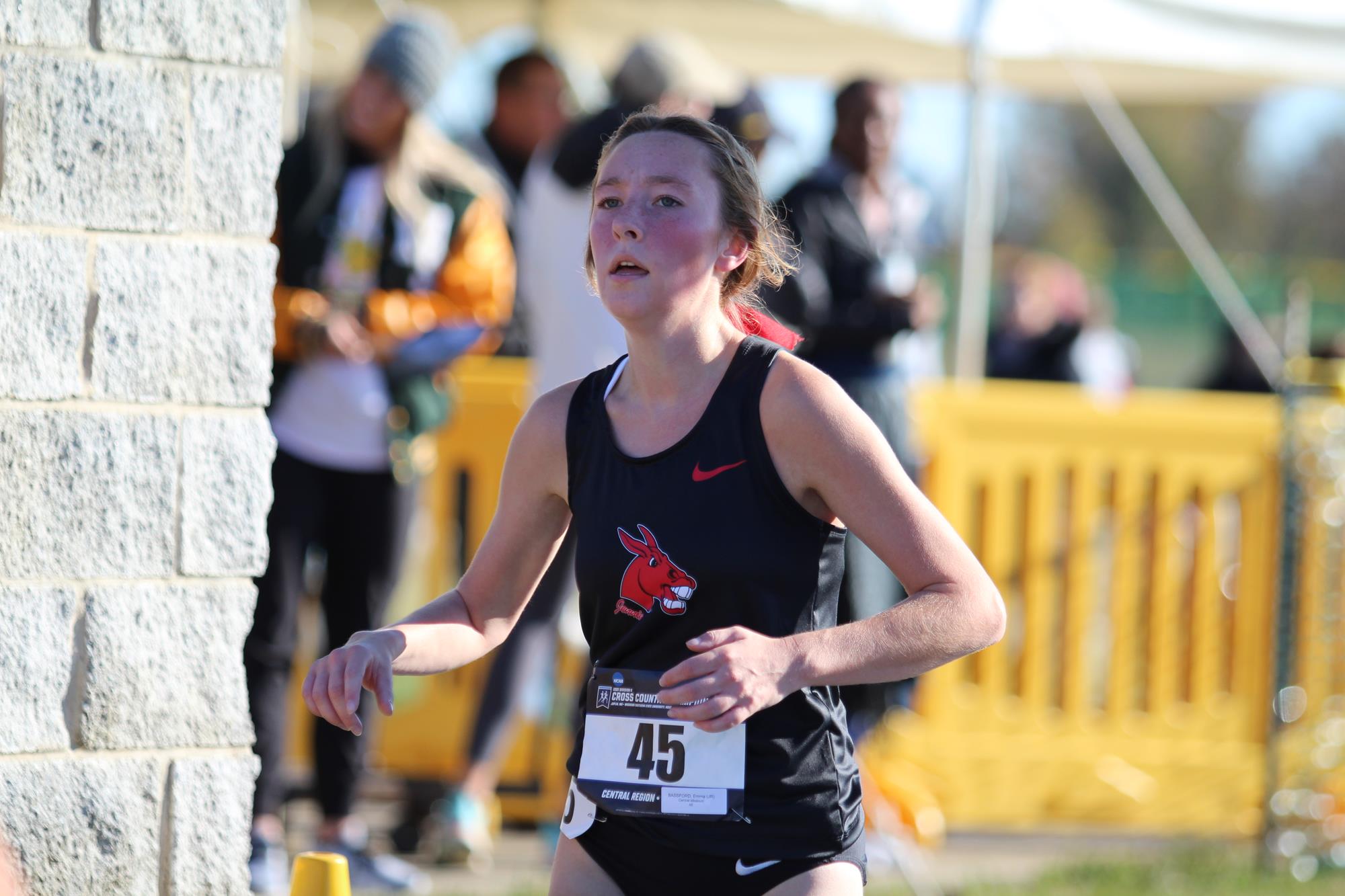 UCM women's cross country NCAA Central Region Championships