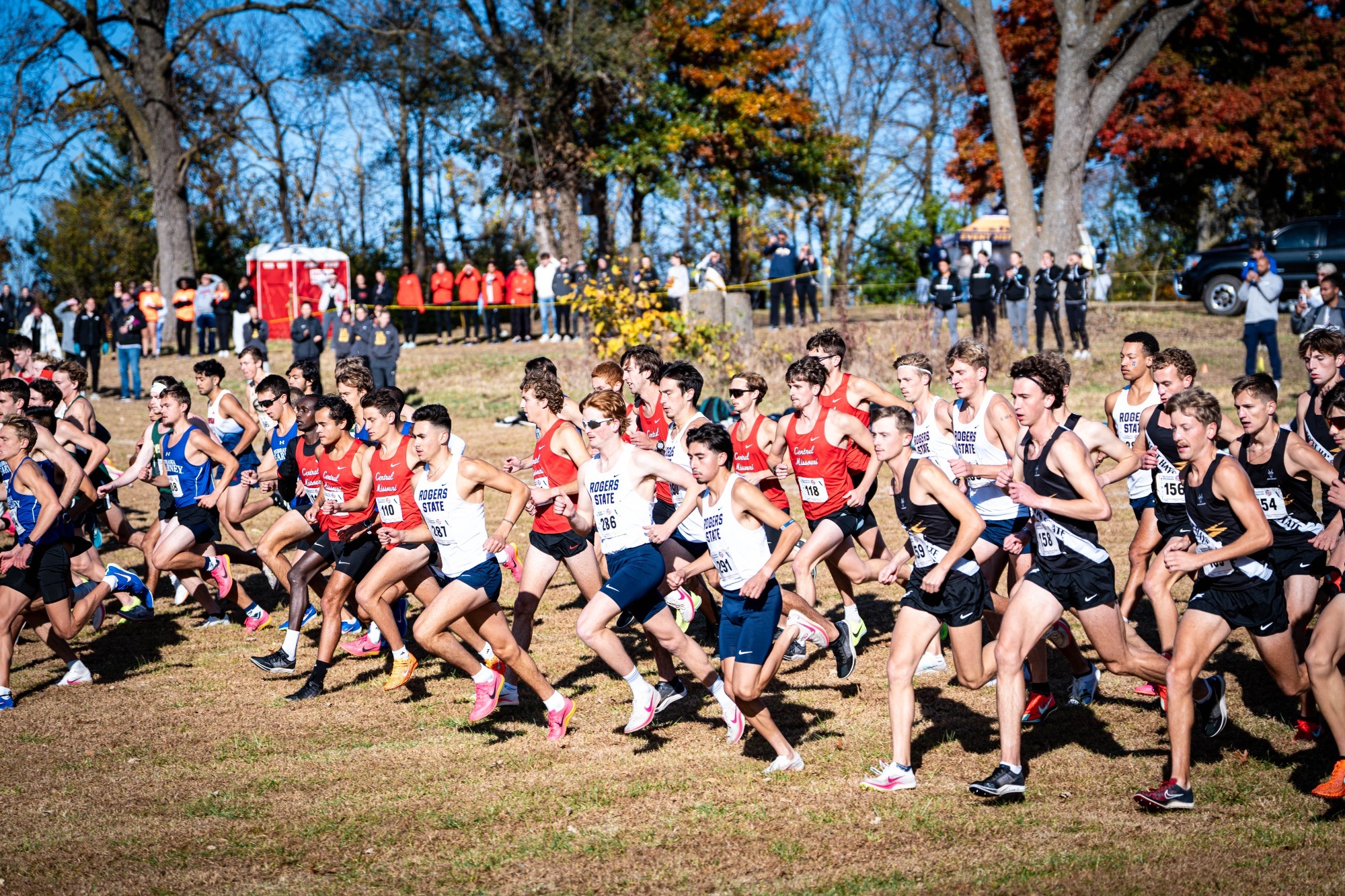 Mules XC at 2024 MIAA Championships