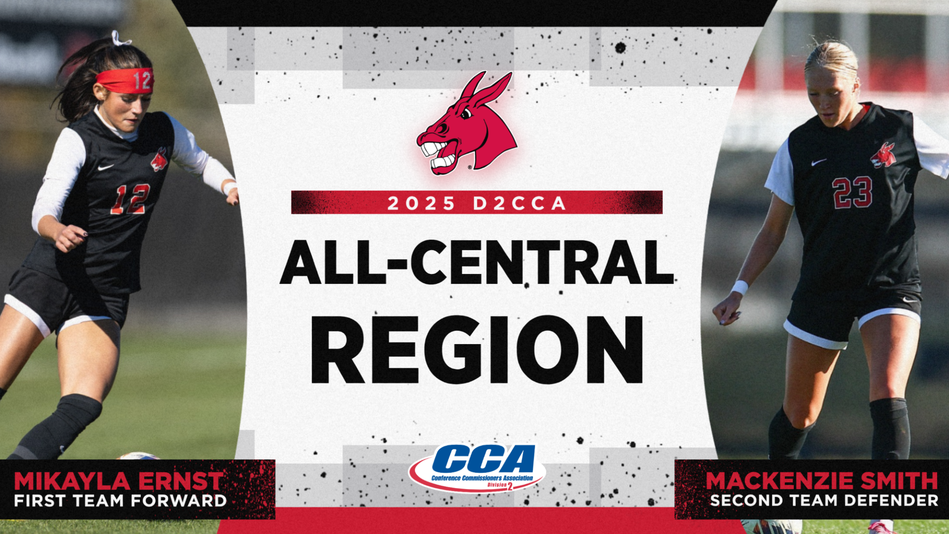 2025 D2CCA All-Central Region Women's Soccer