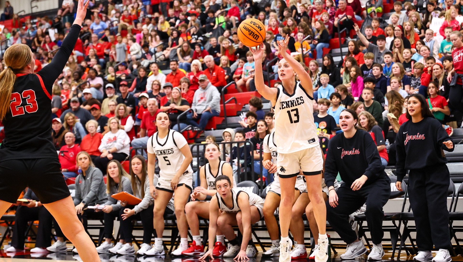 Neely Schaaf (13) vs. MSU Moorhead