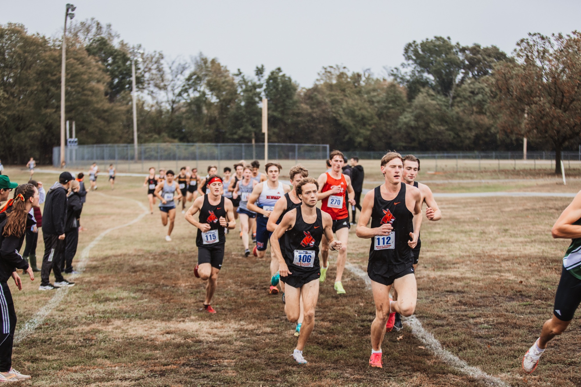 Mules XC at 2025 MIAA Champs