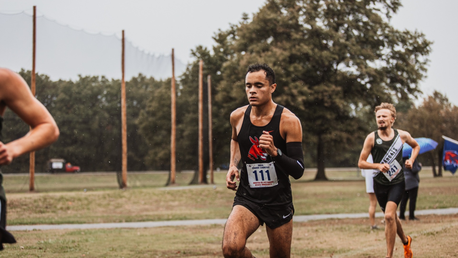 Alejandro Malave at MIAA Cross Country Championship