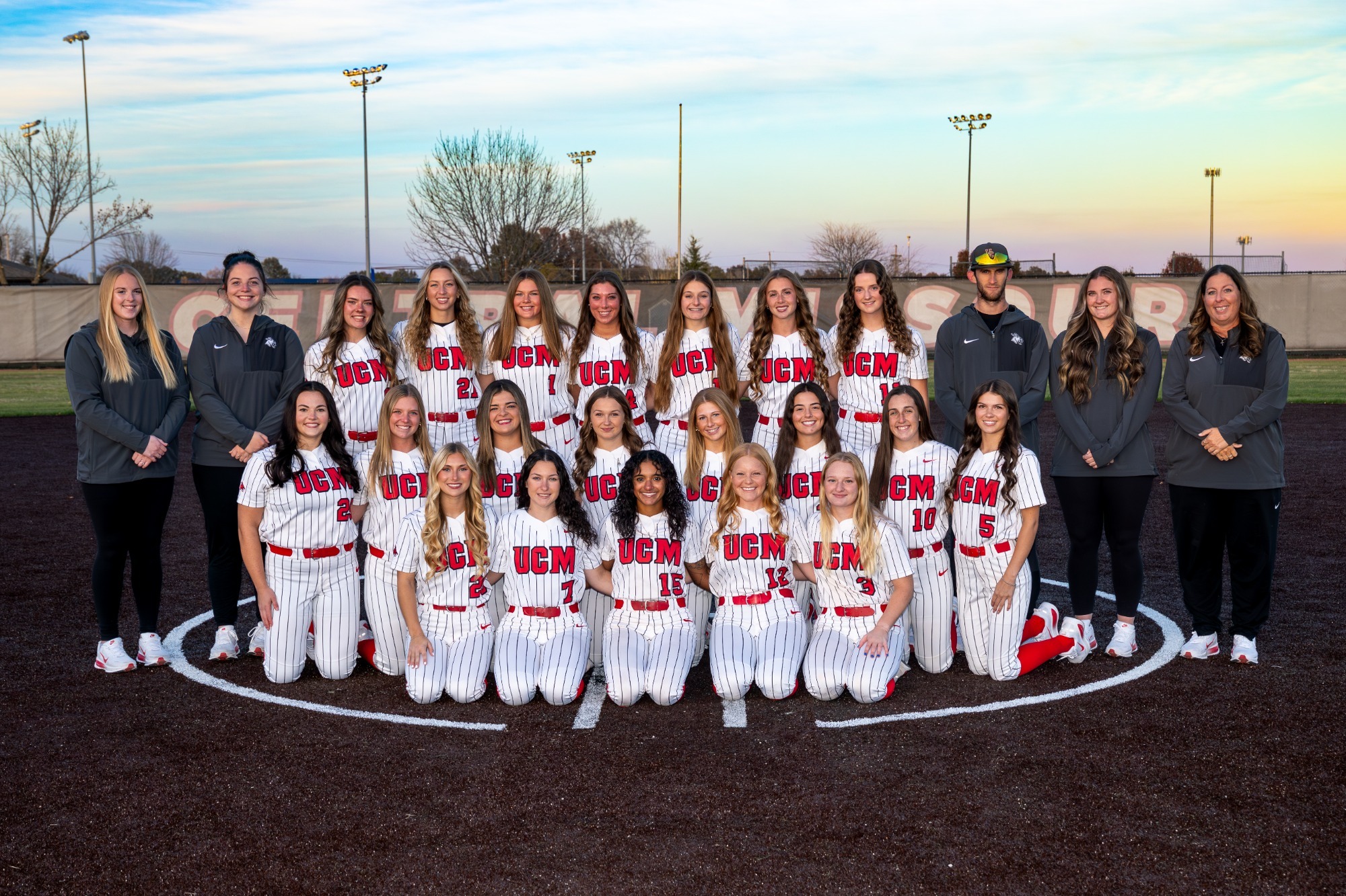 2026 Central Missouri Jennies Softball Team Photo