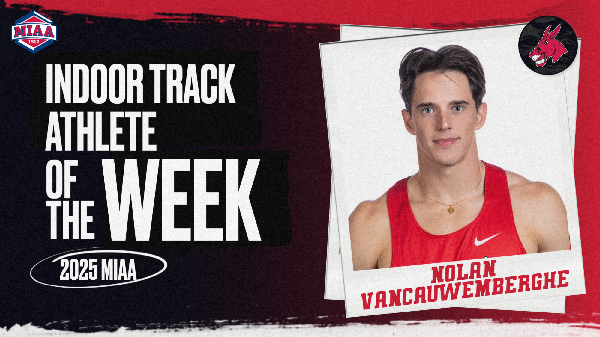 Dec. 9 MIAA Indoor Track  Athlete of the Week