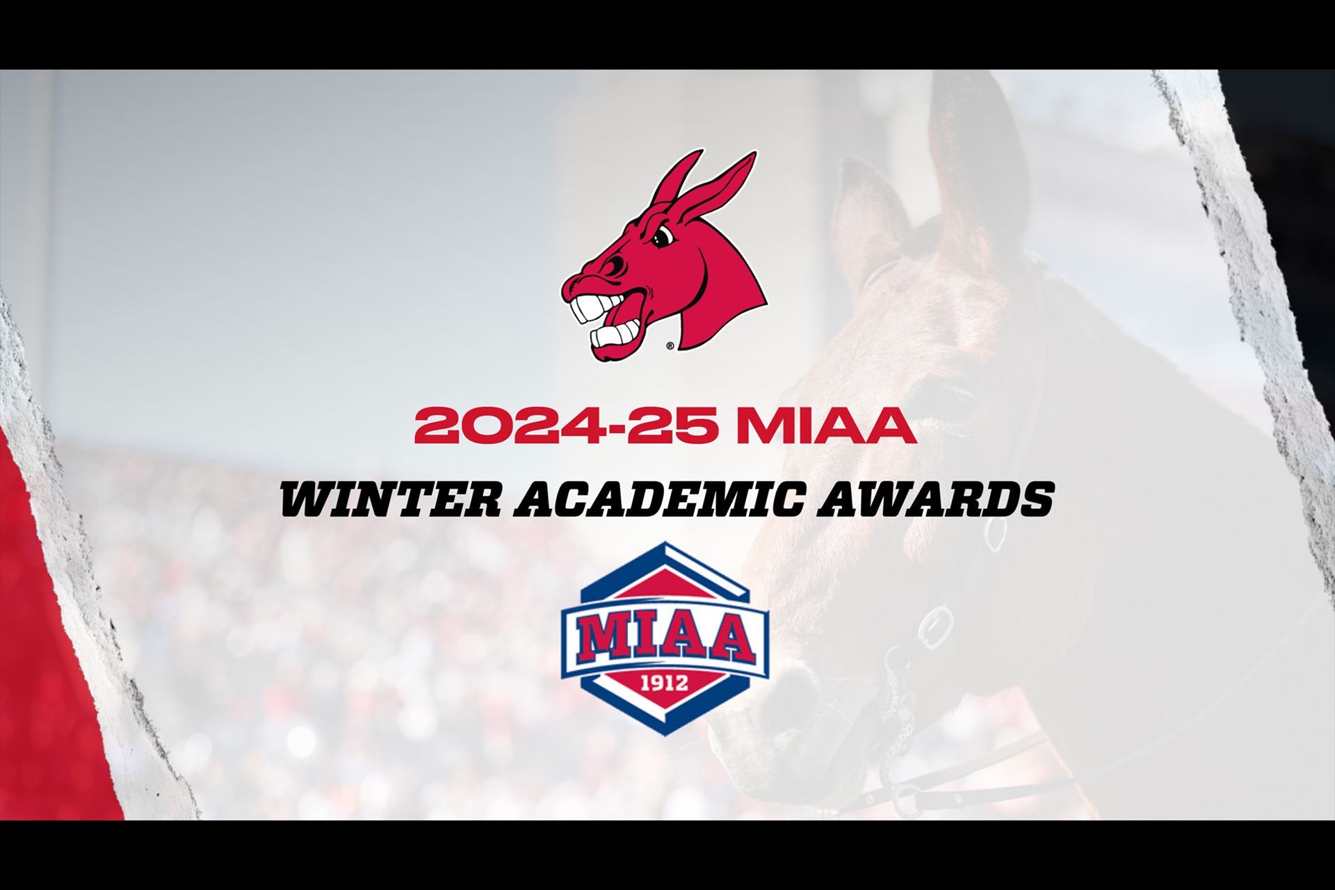 2024-25 MIAA Winter Academic Awards graphic