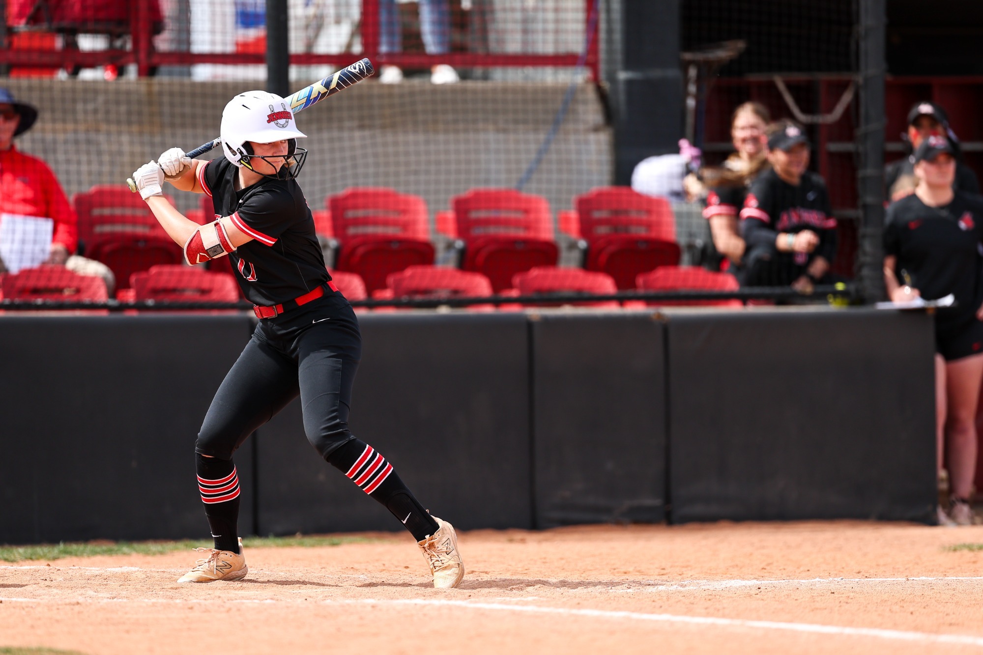 UCM Jennies outfielder/infielder Marisa Johnson (11) during a MIAA women’s college softball game against the Missouri Western State University (MWSU) Griffons on the Jennies Softball Field at the UCM South Recreation Complex in Warrensburg, Missouri on March 22, 2025.