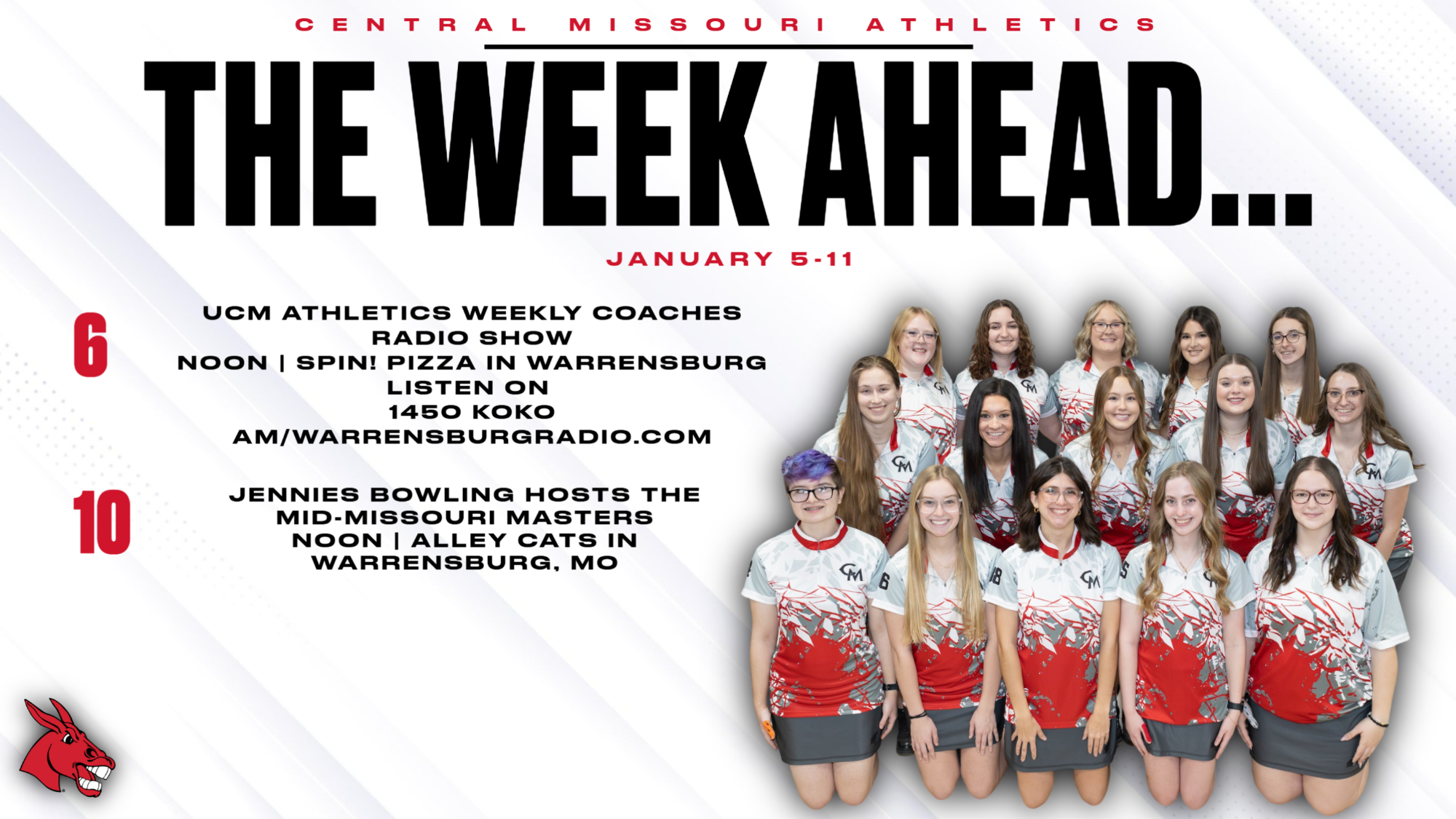 The Week Ahead Jan. 5-11 (updated new time)