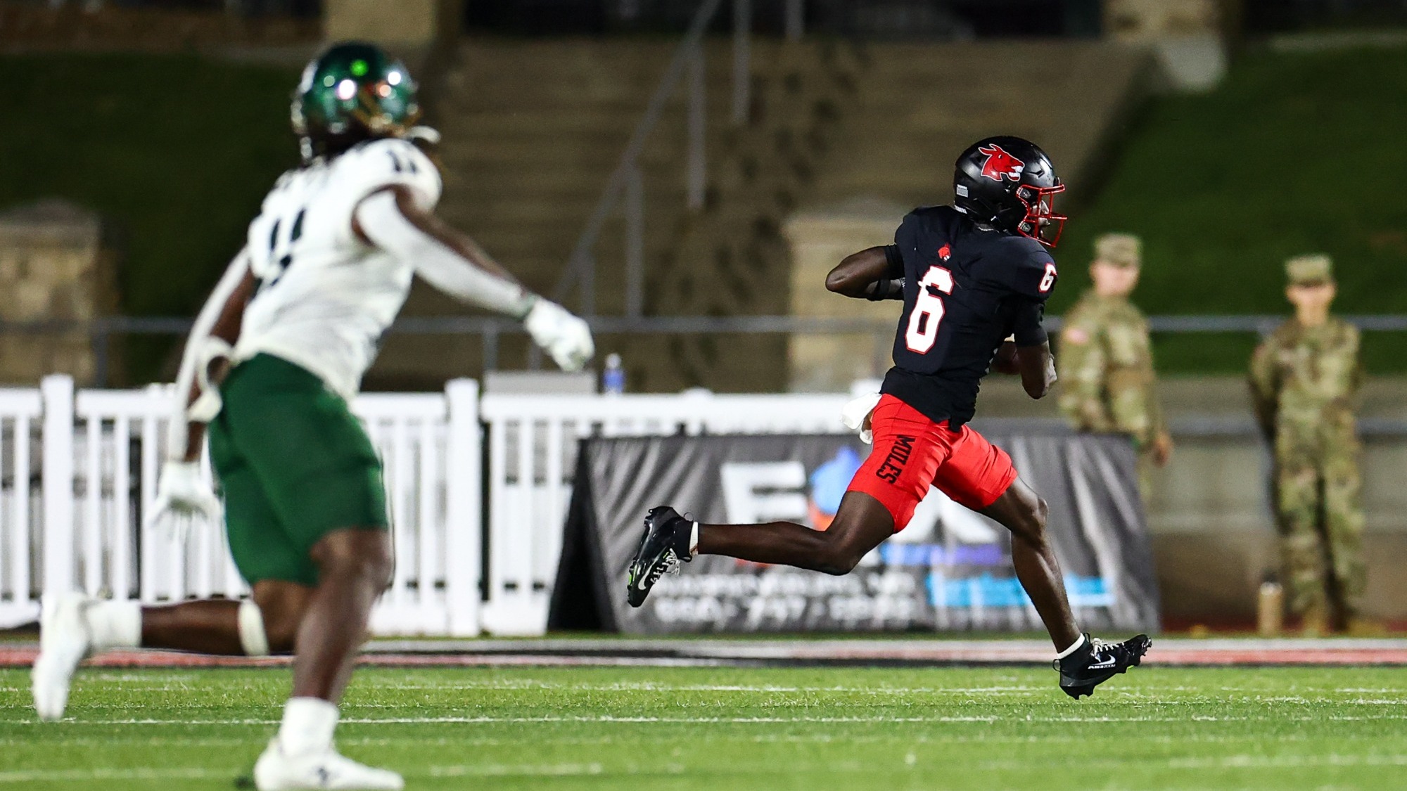 Marlon Lindsey Jr. (6) vs. Delta State on September 12, 2026 in Warrensburg, Missouri