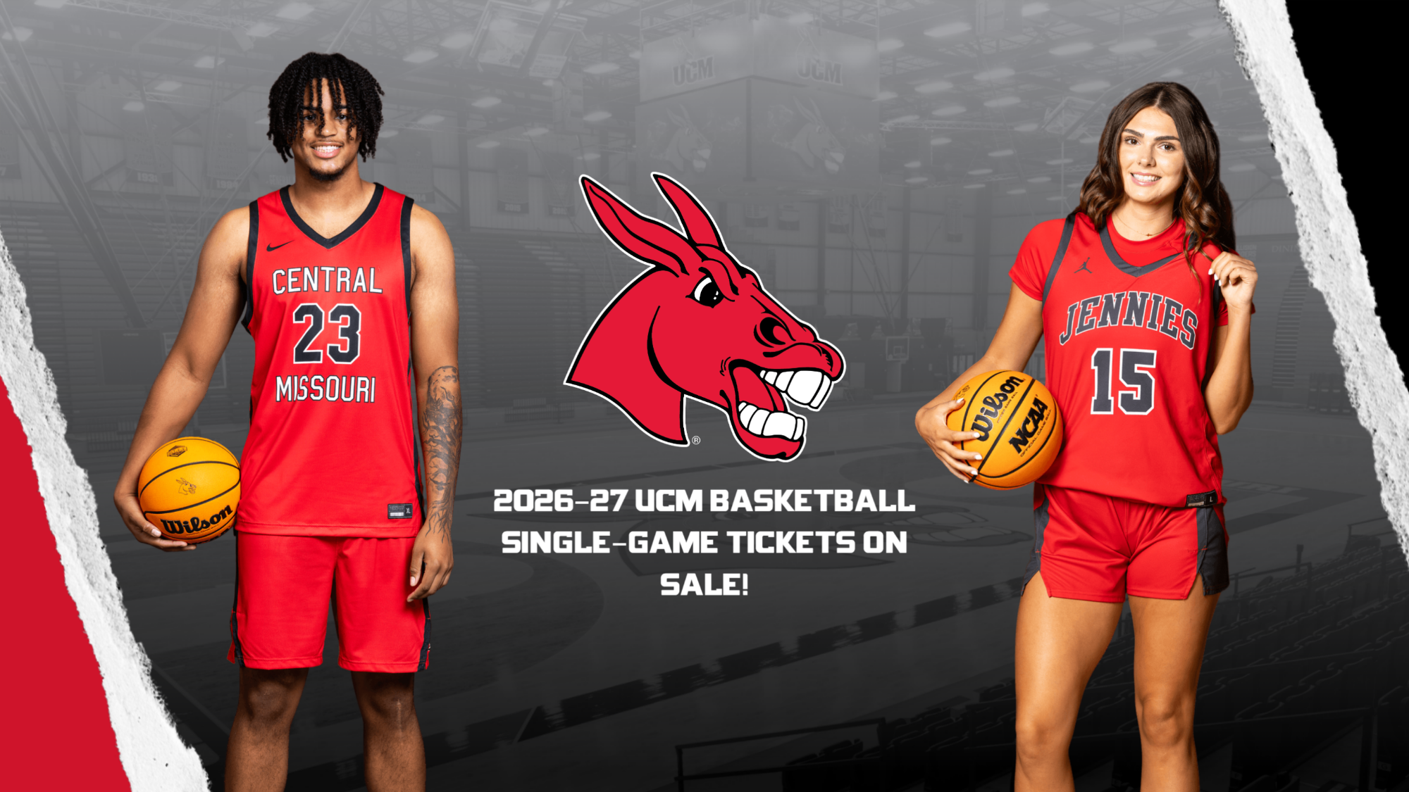 2026-27 UCM Basketball Single-Game Tickets Graphic