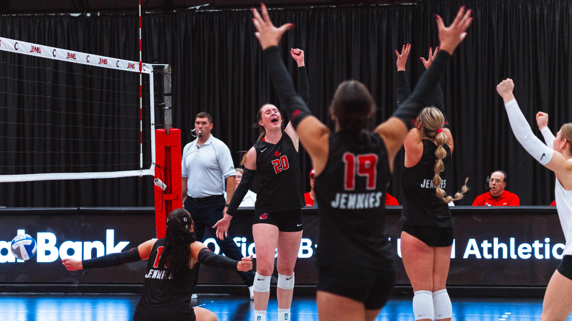 Jens VB point celebration vs MoSo