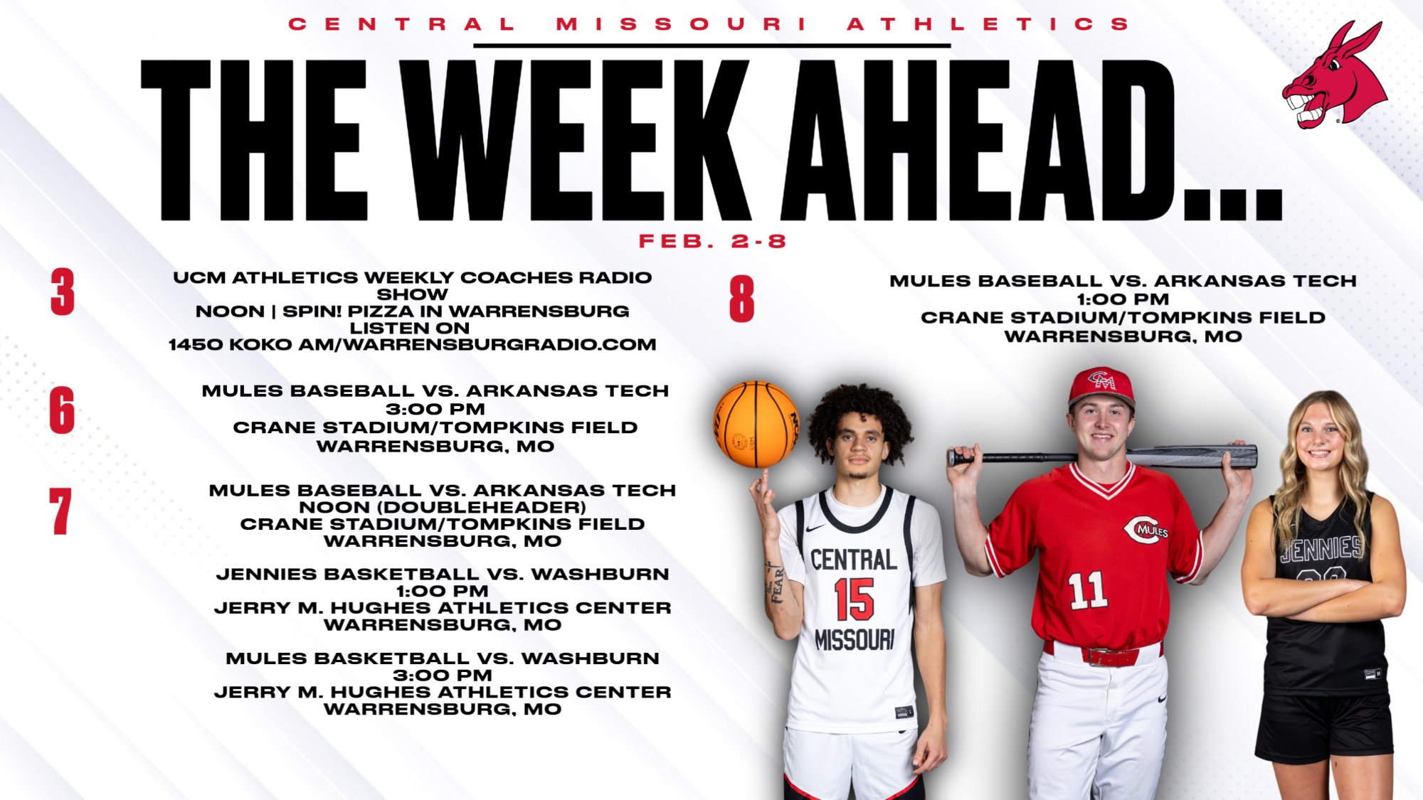 The Week Ahead Feb. 2-8