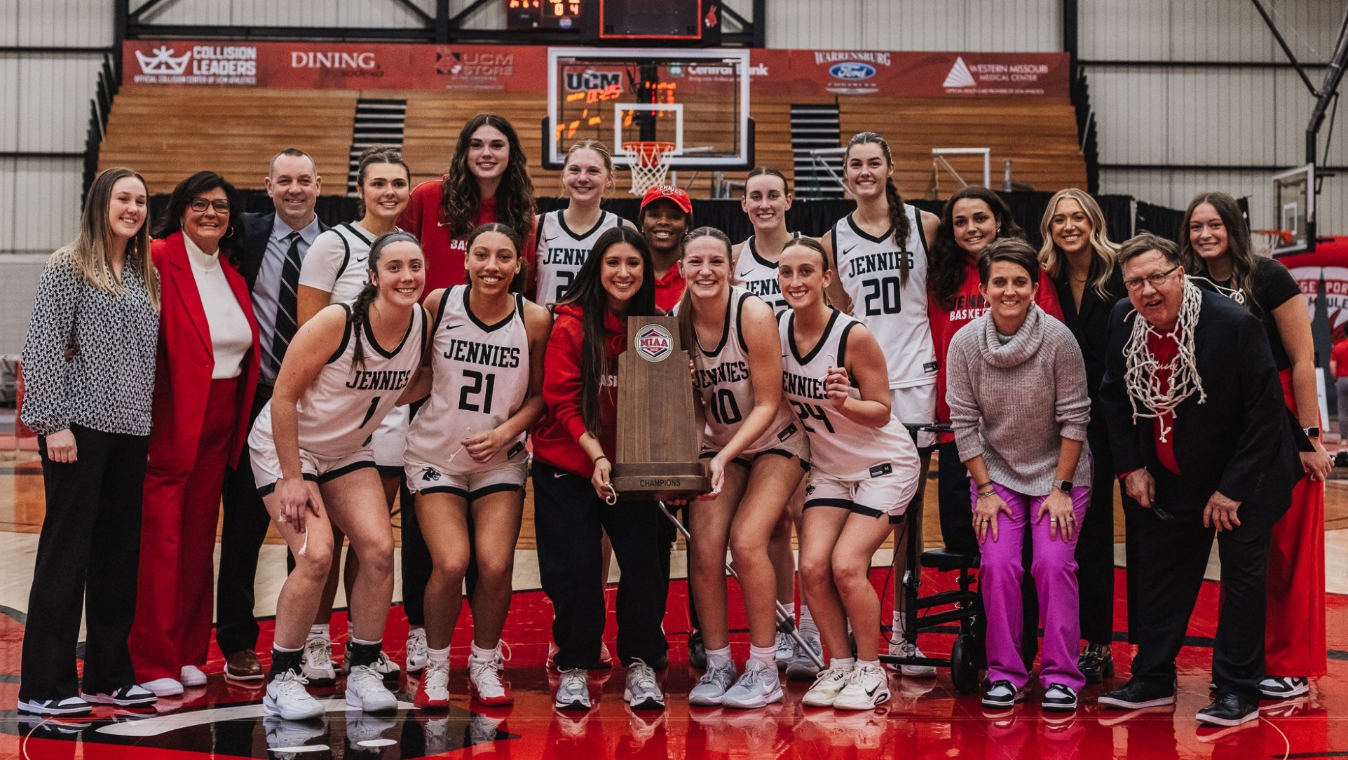 Jennies Basketball 2026 MIAA Regular Season Champions 