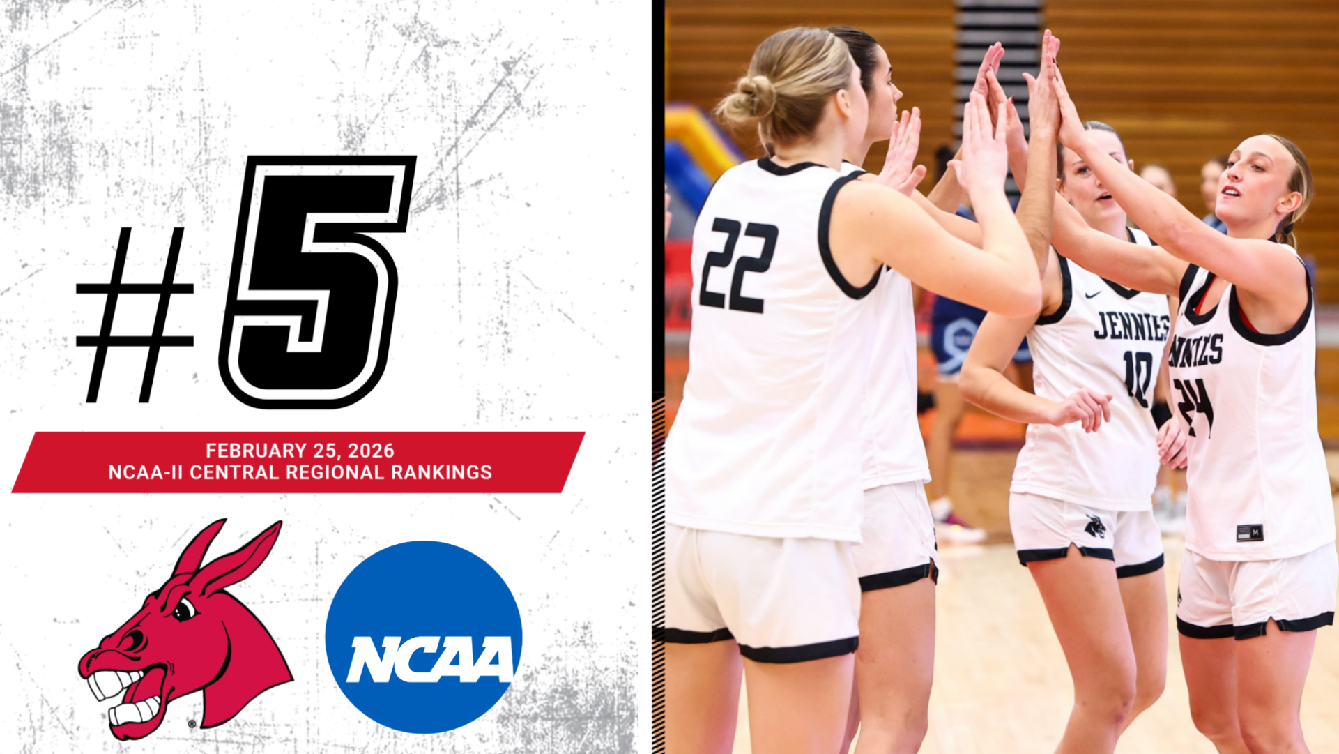 Feb. 25, 2026 WBB Regional Rankings