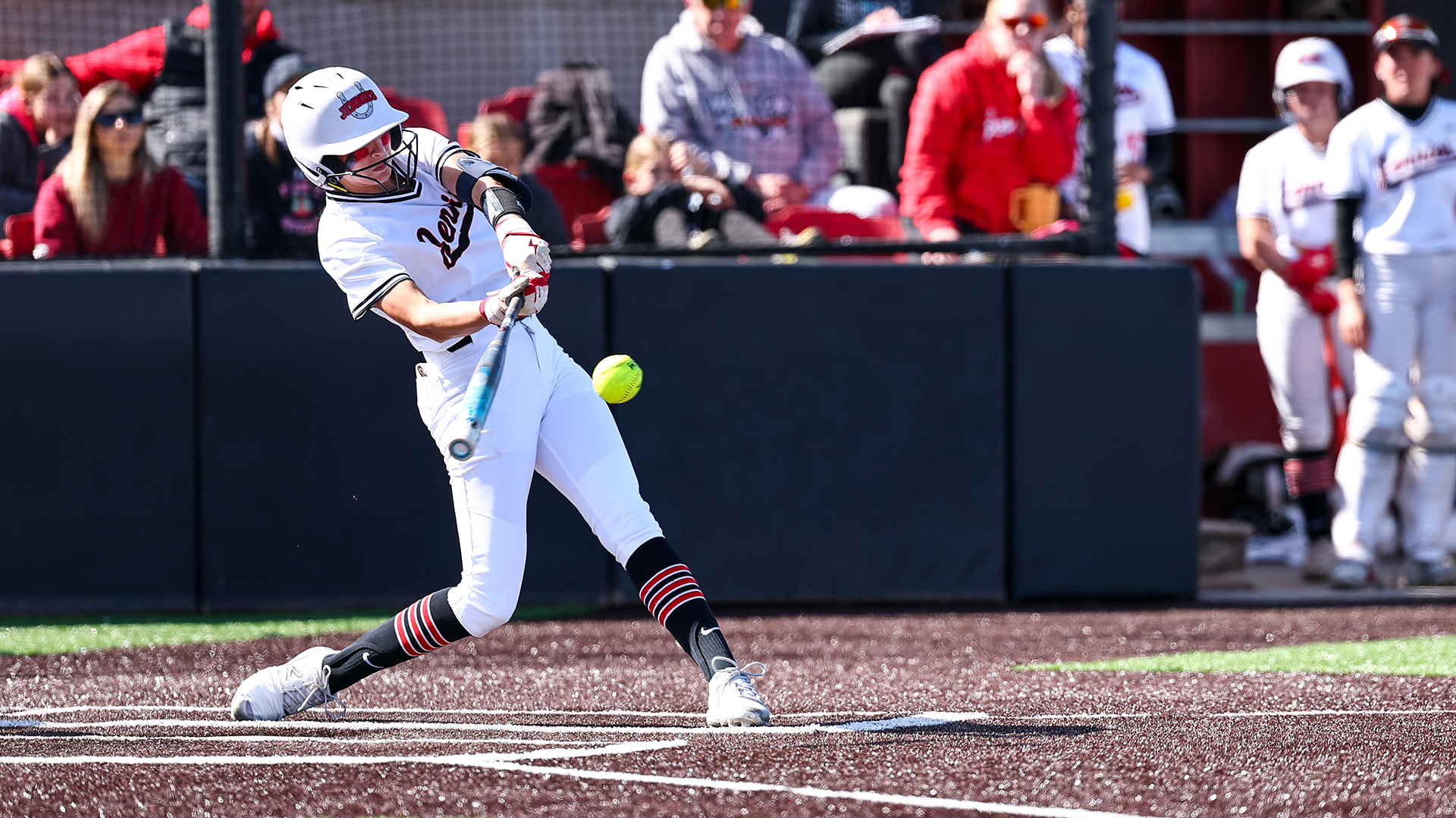 Bailey Brumley swing vs Fort Hays State