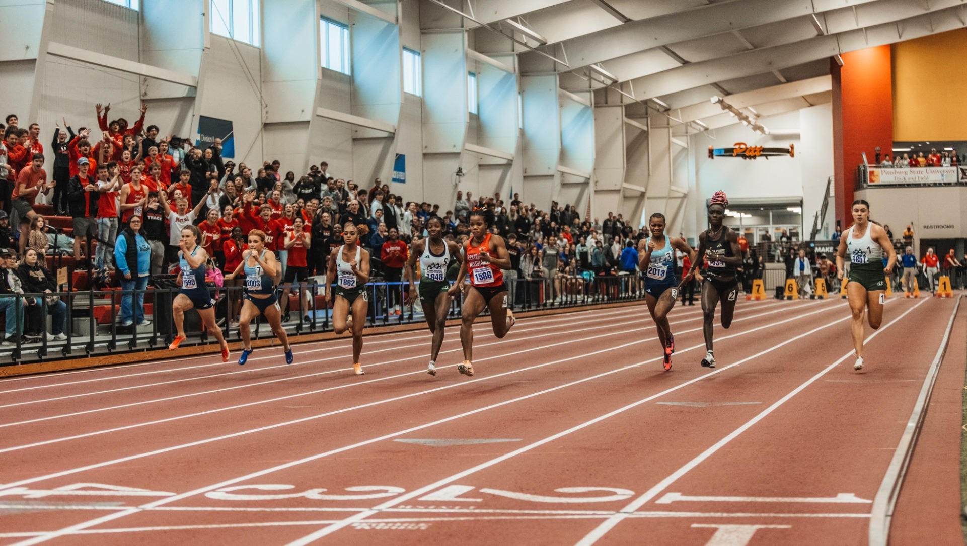 Grizell Scarlett at the MIAA Indoor Championships