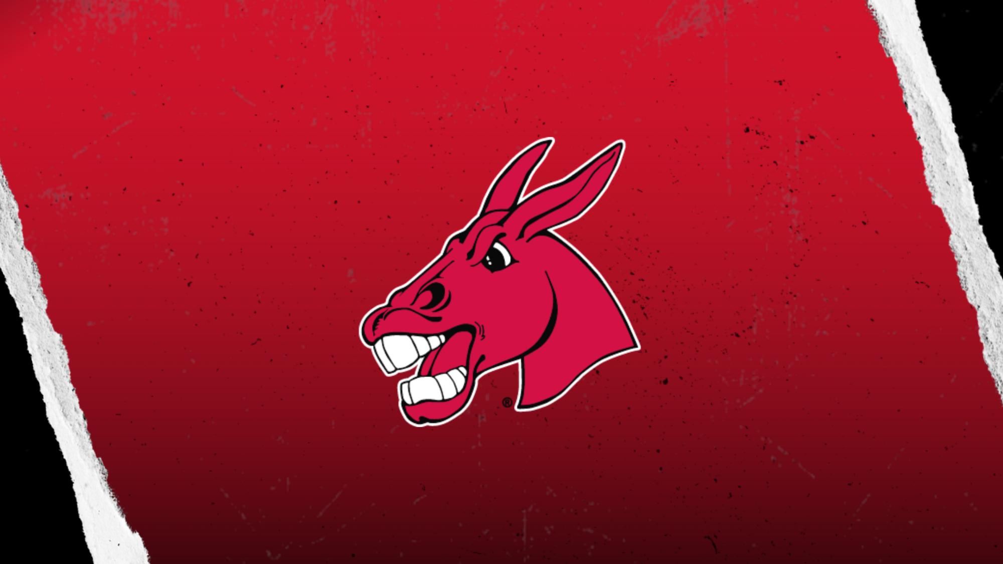 UCM Generic Mule Head red background